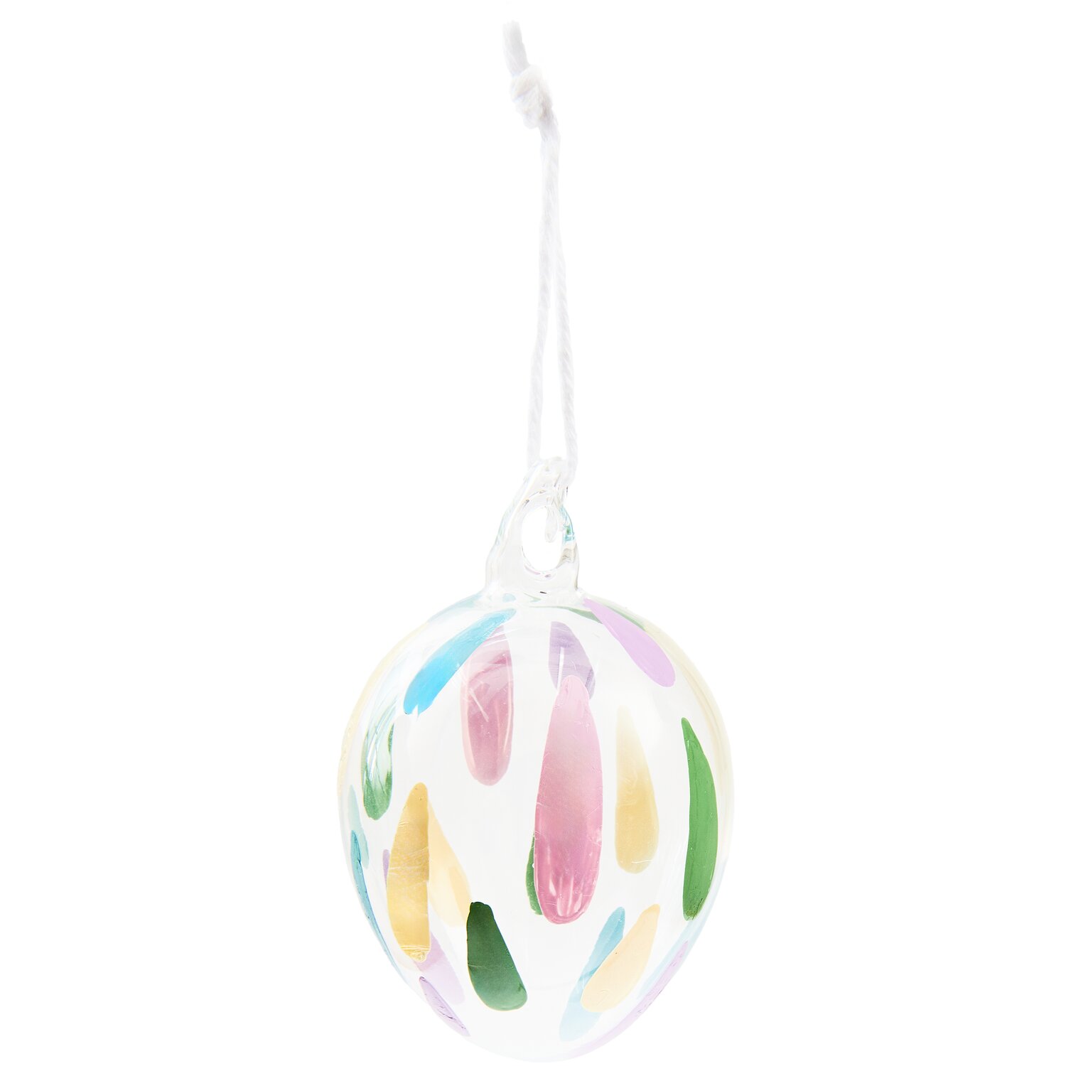 Glas Ei Tropfen 9xØ6cm von Rico Design
