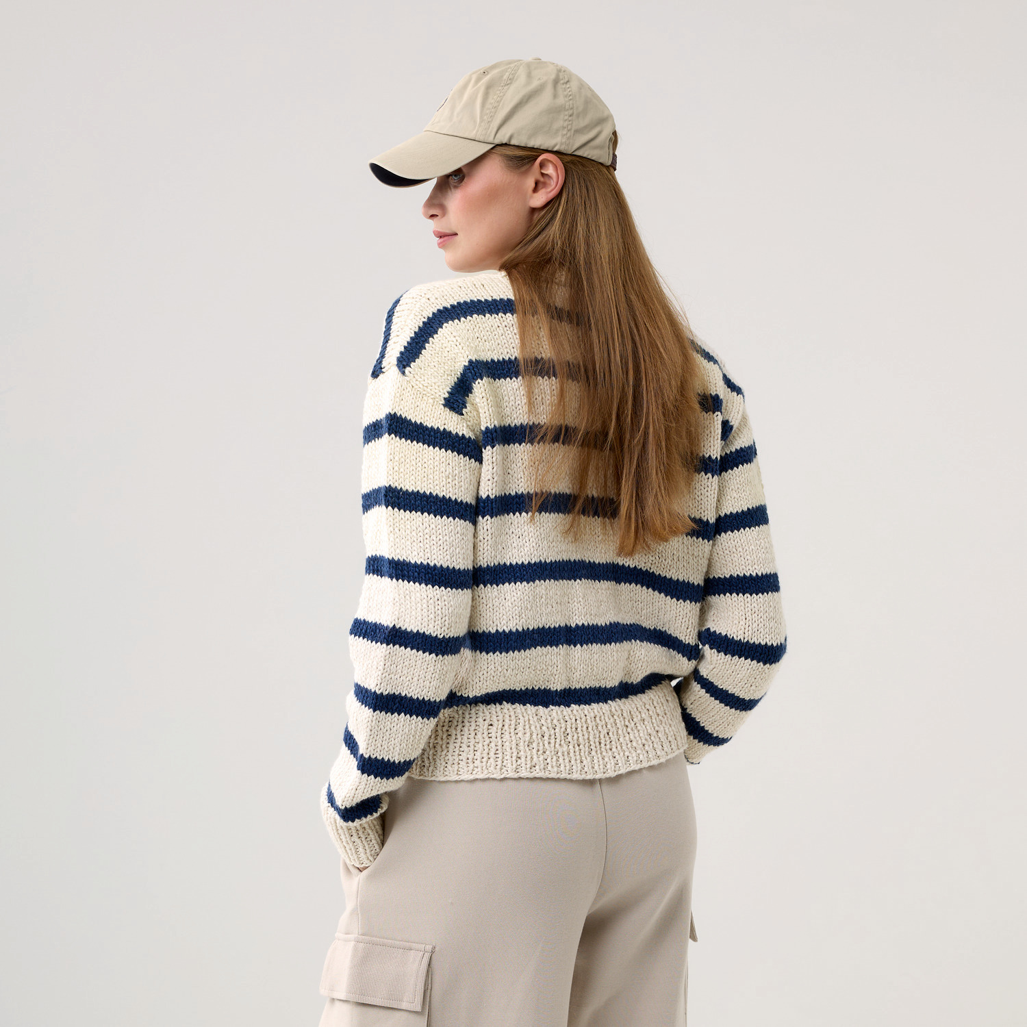 Strickset Jacke Modell 21 aus Die Neue Masche Nr. 9  von idee. Creativmarkt