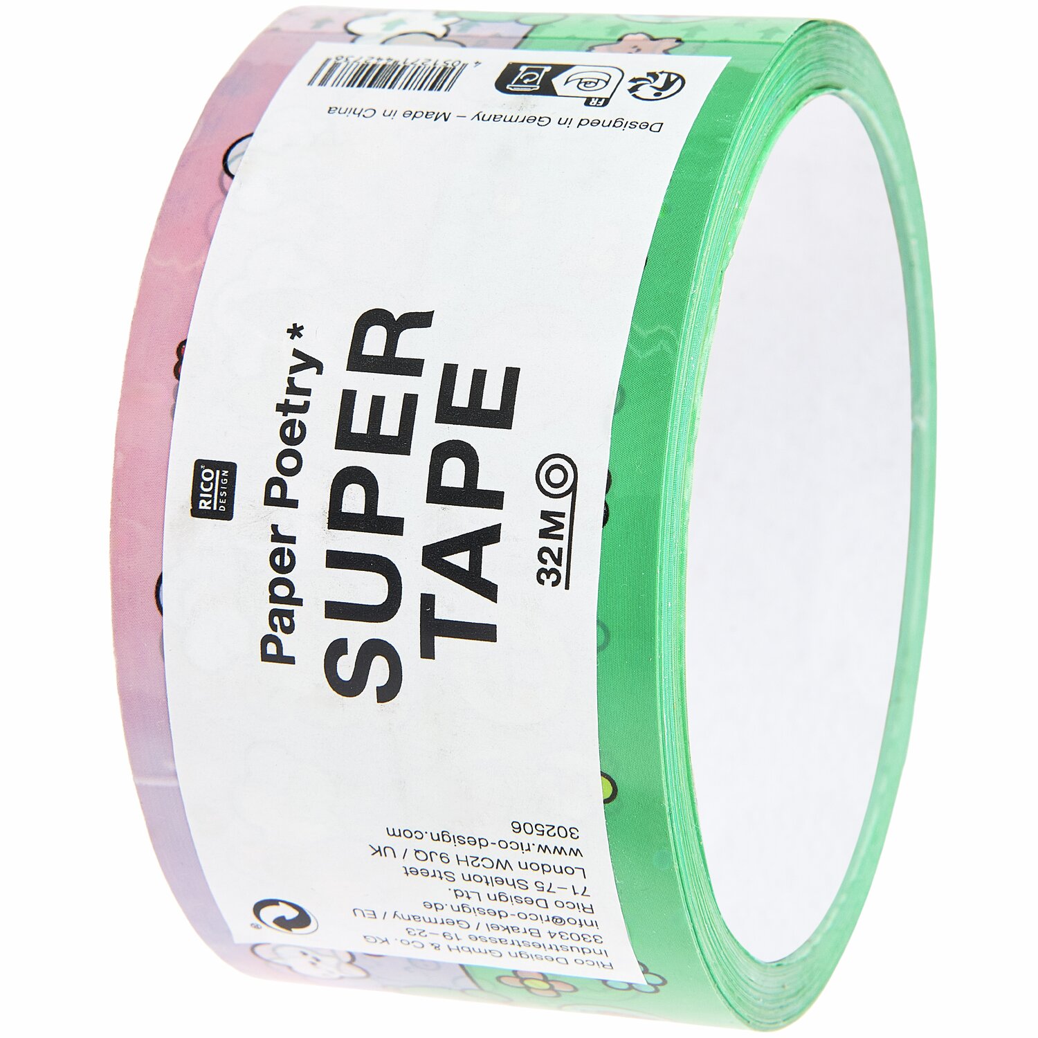 Paper Poetry Paketklebeband Chingu  5cmx32m von Rico Design