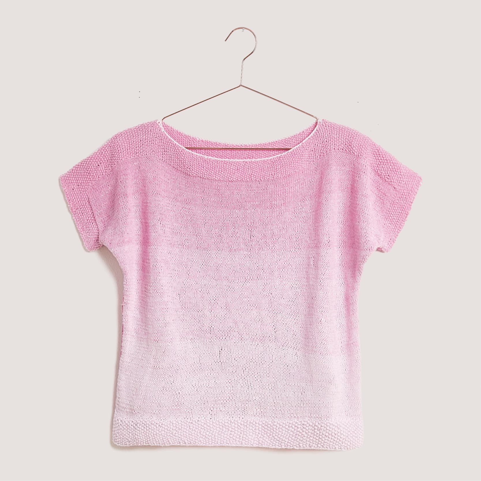 Gestricktes Shirt: Modell 09 aus dem Heft Lovewool No. 18