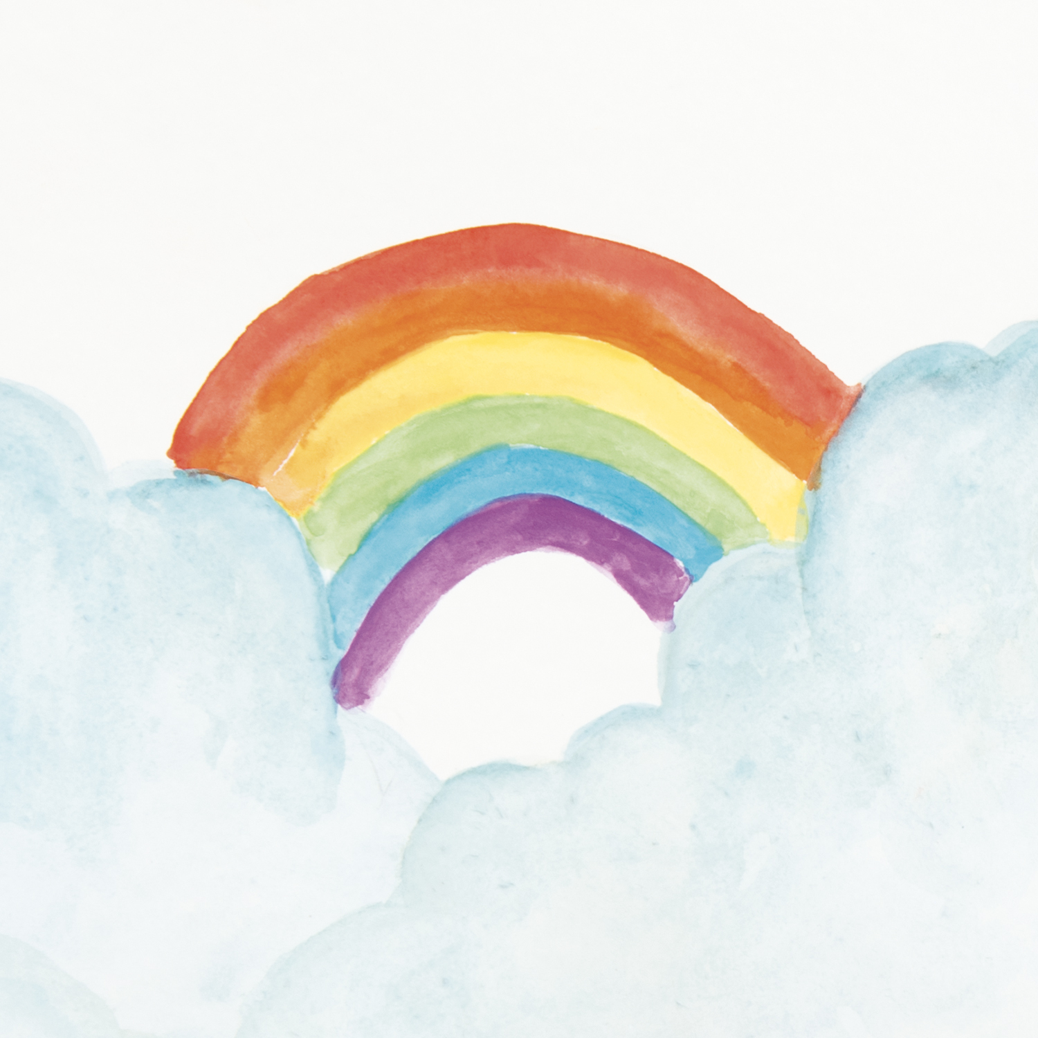 Anleitung kunterbunte Postkarten mit Aquarellfarben gestalten von Rico Design