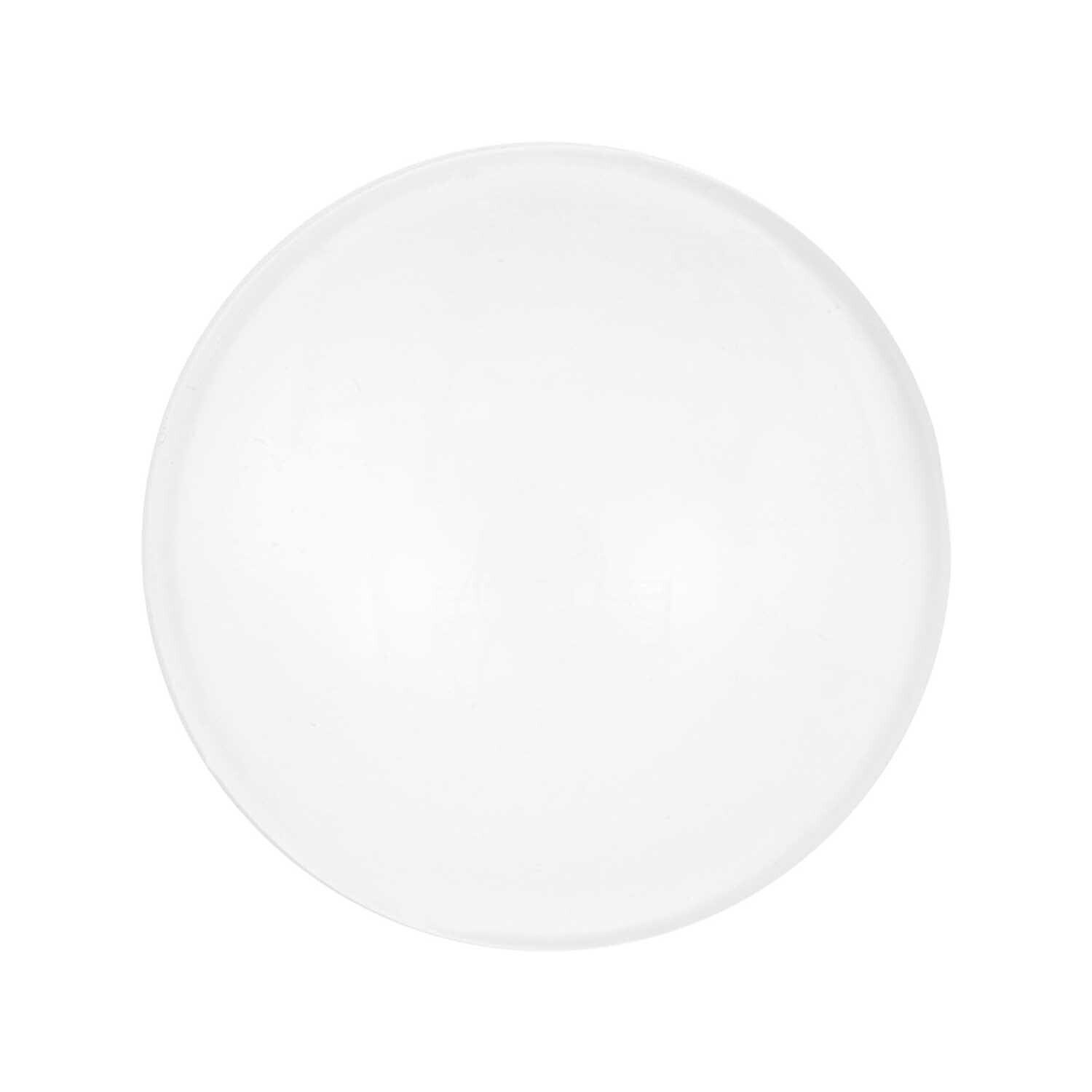 Cabochon transparent 25mm Glas von Rico Design, rund und klar, ideal für Schmuckdesigns.