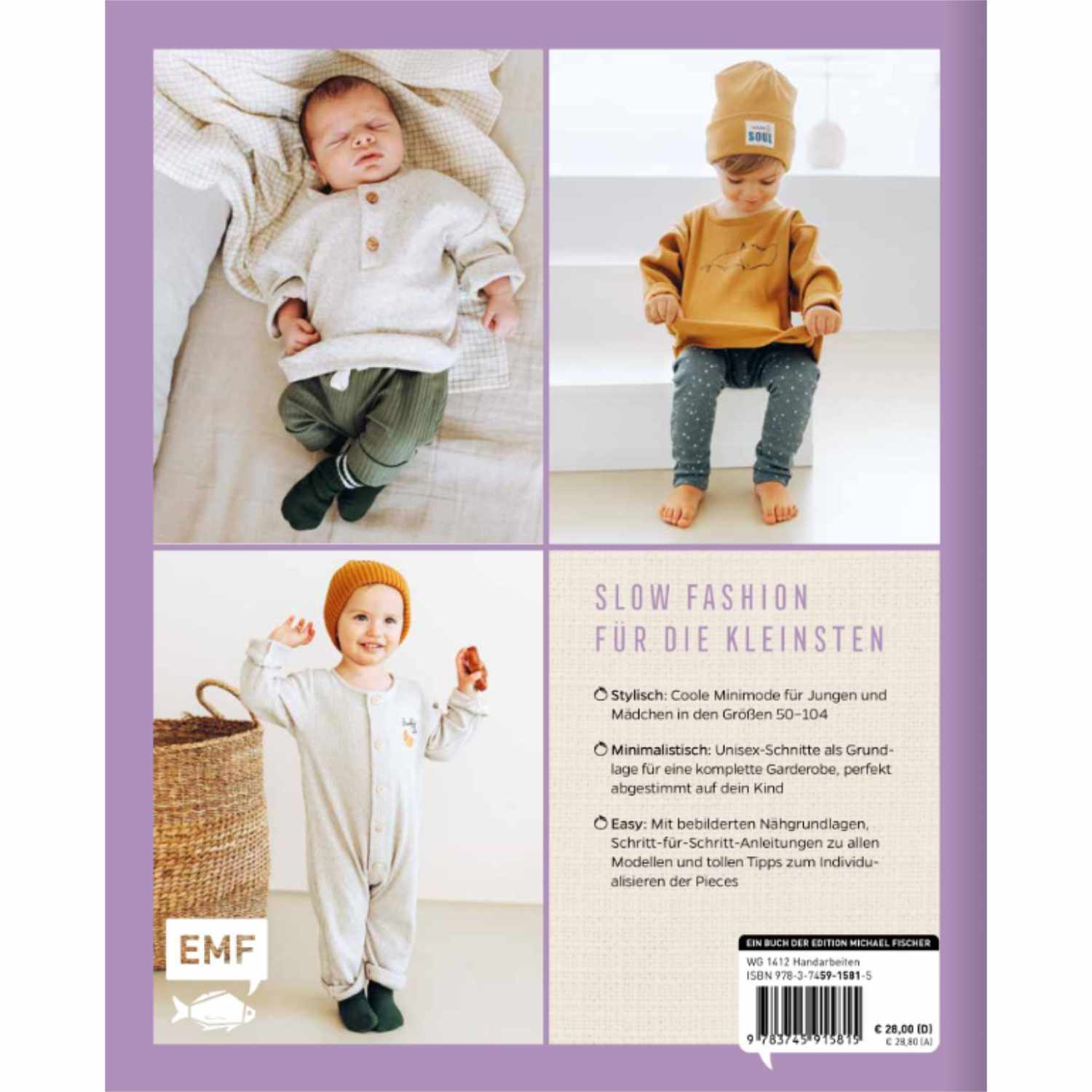 HEJLENKI - Nähen für Babys und Kleinkinder von Edition Michael Fischer 