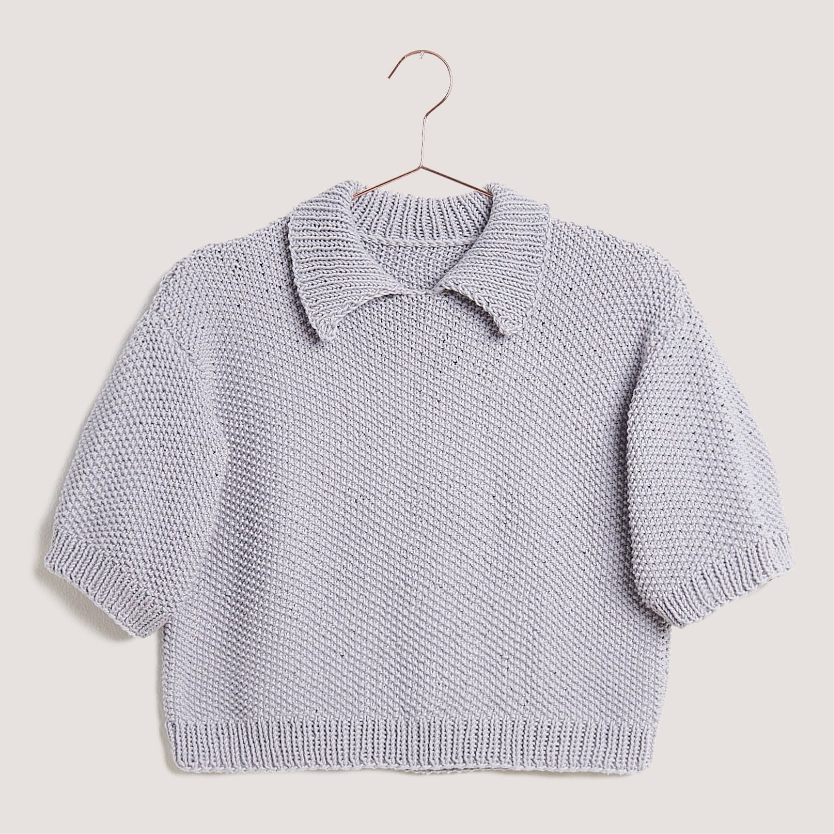 Gestricktes Shirt: Modell 11 aus dem Heft Lovewool No. 18