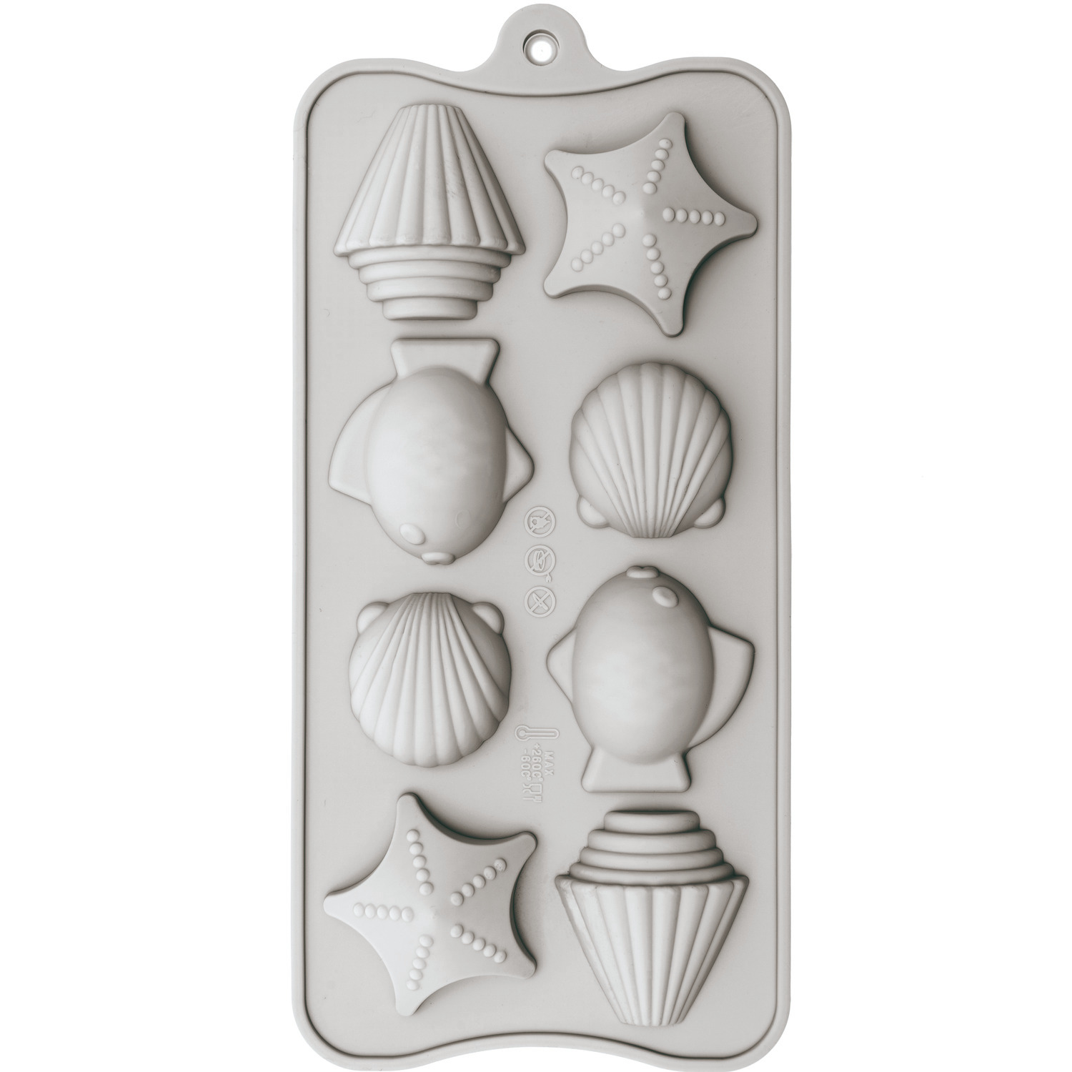 Seifengießform Maritim 22,5x10,5x1,5cm 8 Stück von Rico Design