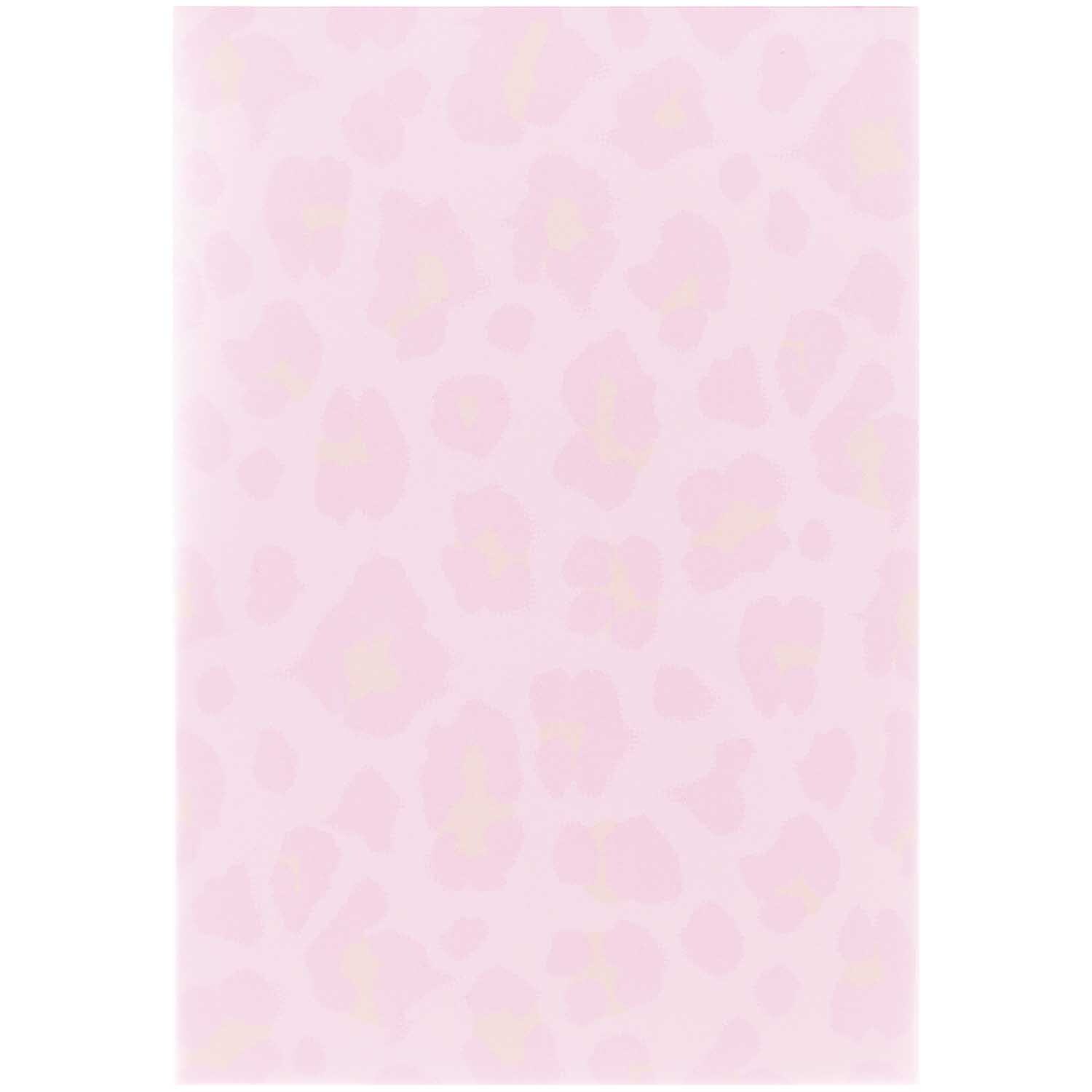 Paper Poetry Notizblock Acid Leo rosa A5 50 Blatt 100g/m² von Rico Design