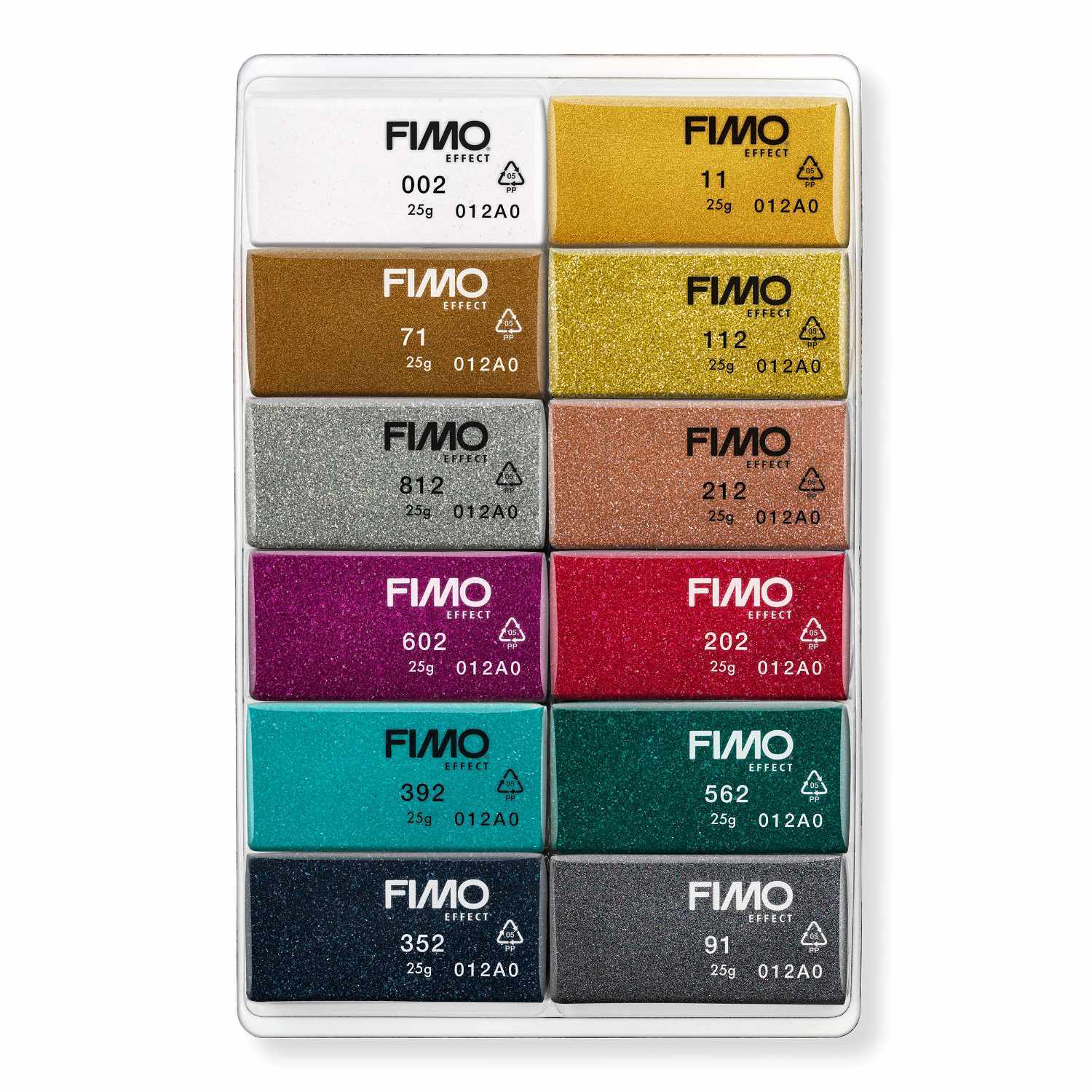 FIMO soft Set-Sparle-Colours 12 Halbblöcke von STAEDTLER
