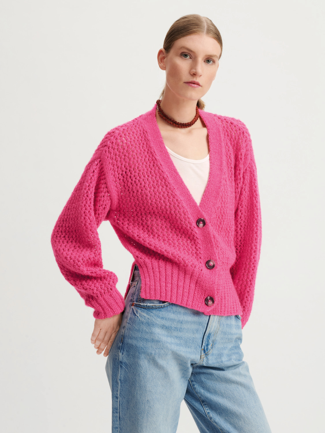 Strickset Jacke Modell 14 aus Made by Me Nr. 18 von Rico Design