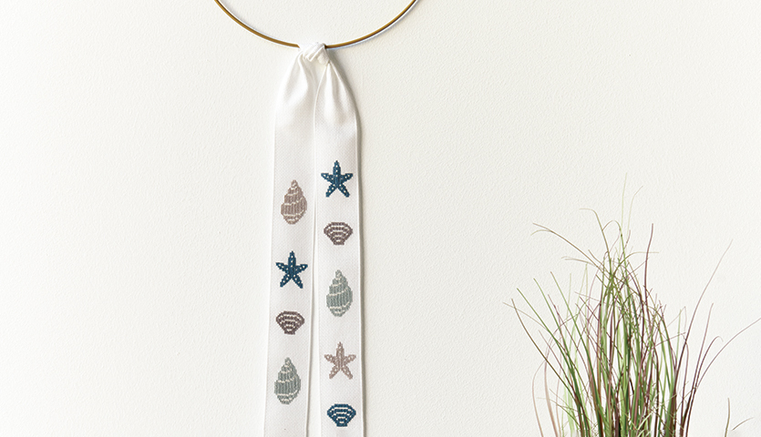 Stickanleitung maritimes Dekoband von Rico Design