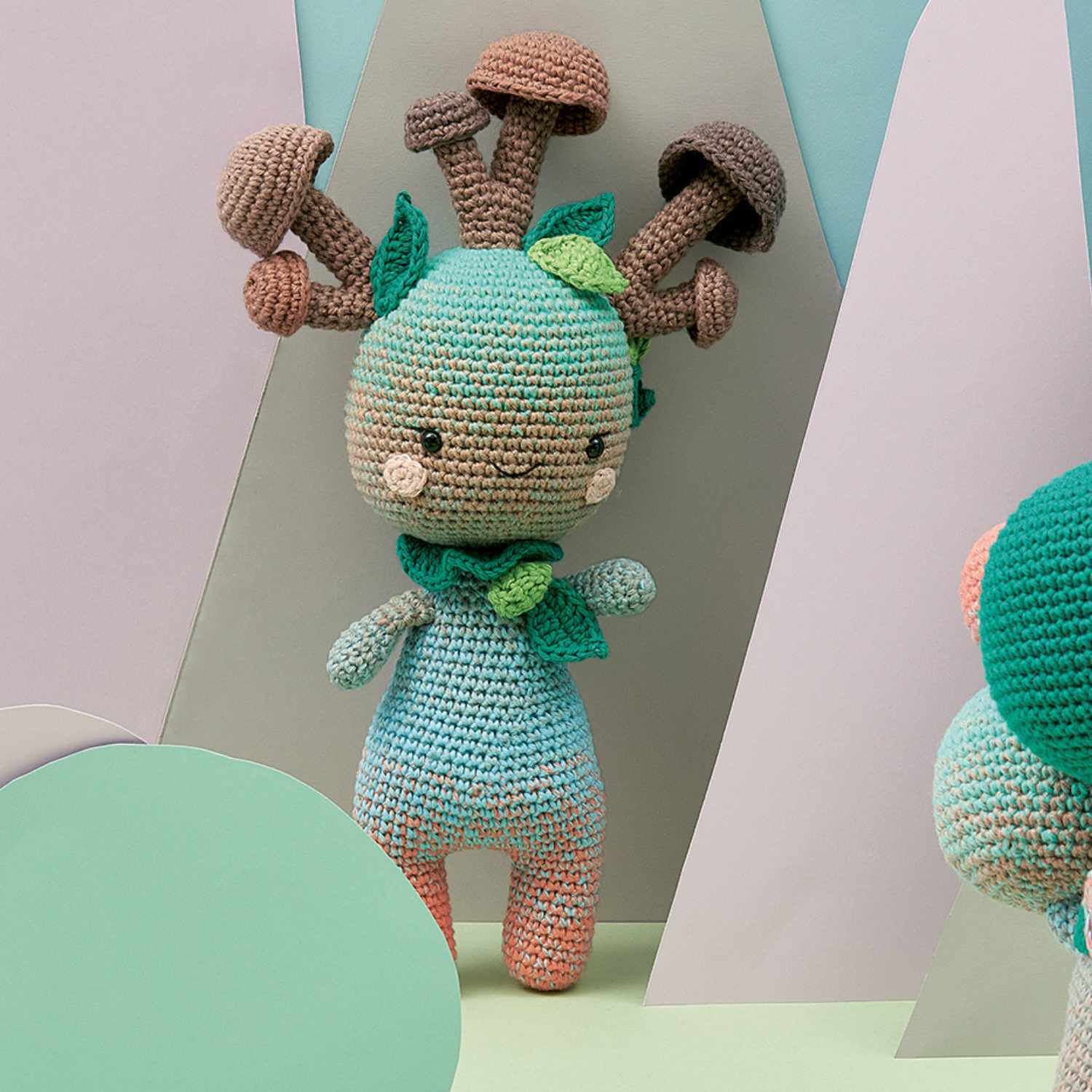 Häkelset Mother-Earth Head aus Ricorumi Element Heads von Rico Design