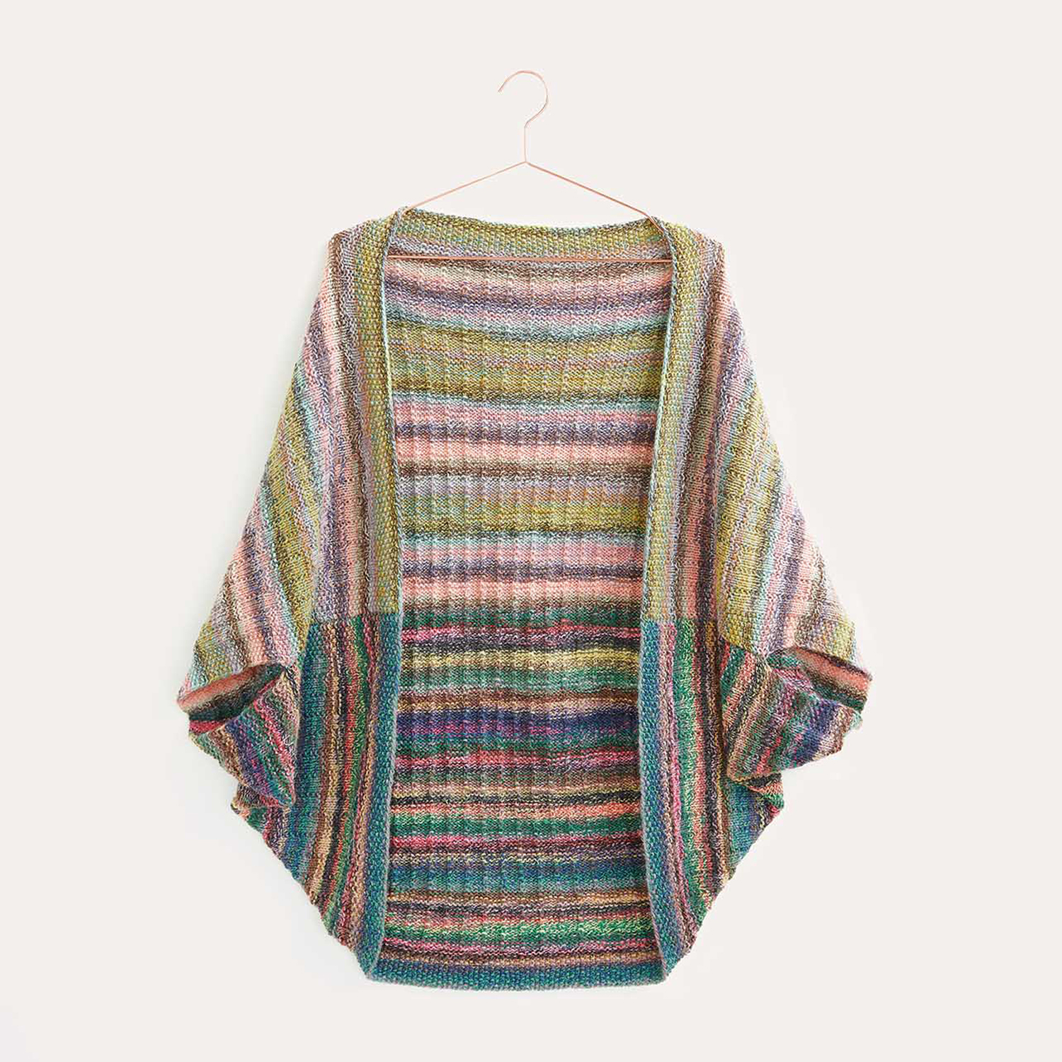 Gestrickter Poncho: Modell 18 aus dem Heft Creative Chic Unique dk Special