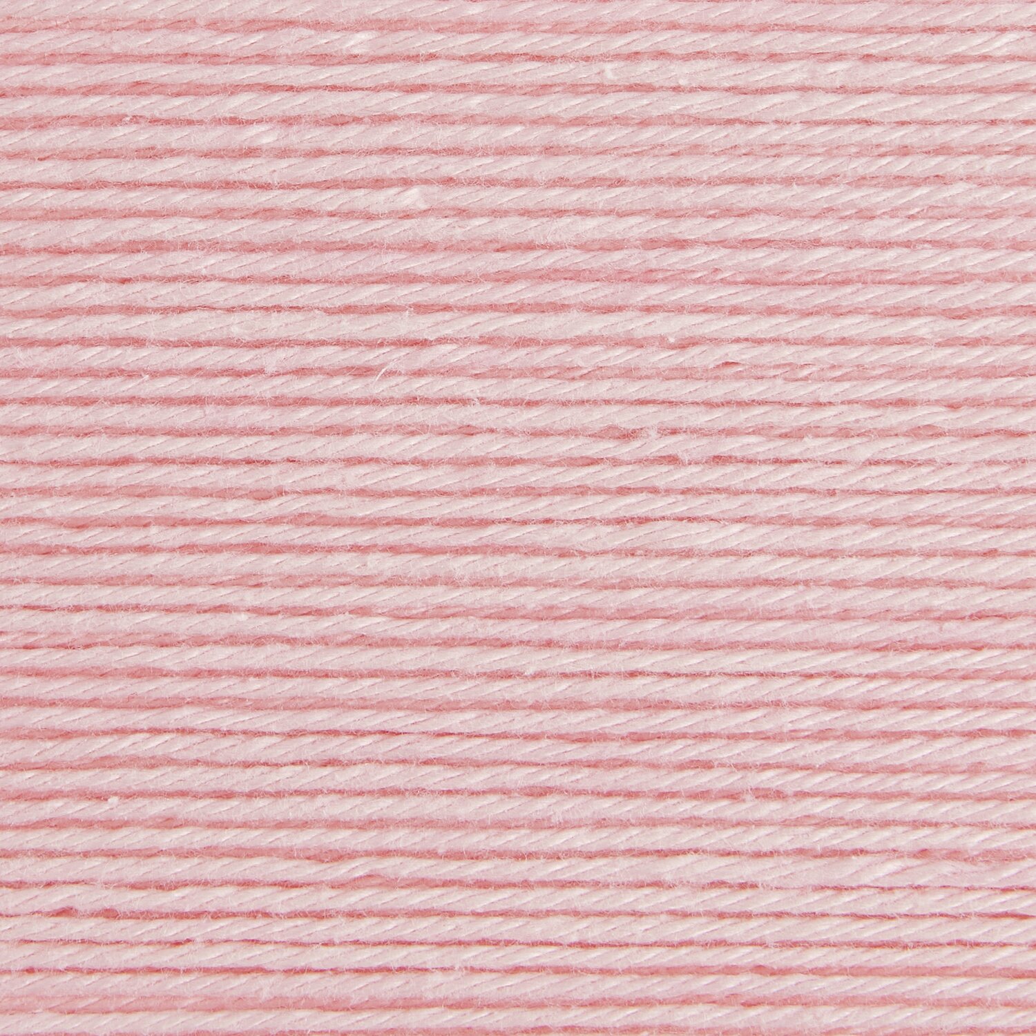 Rico Cotton, weiches Garn in zartem Rosa, ideal für Strick- und Häkelprojekte, 50g 125m.