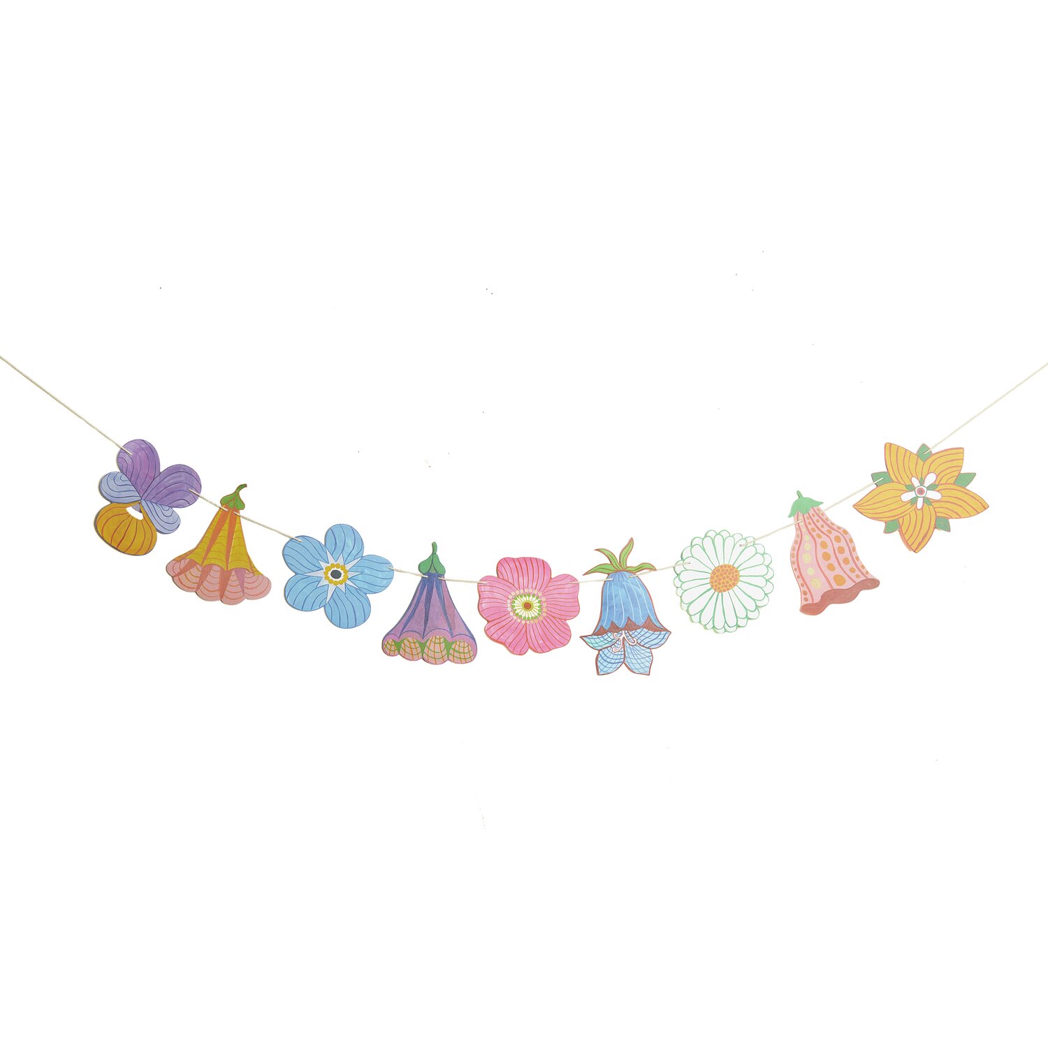 Girlande Midsommar Magic Blumen 3m von Rico Design