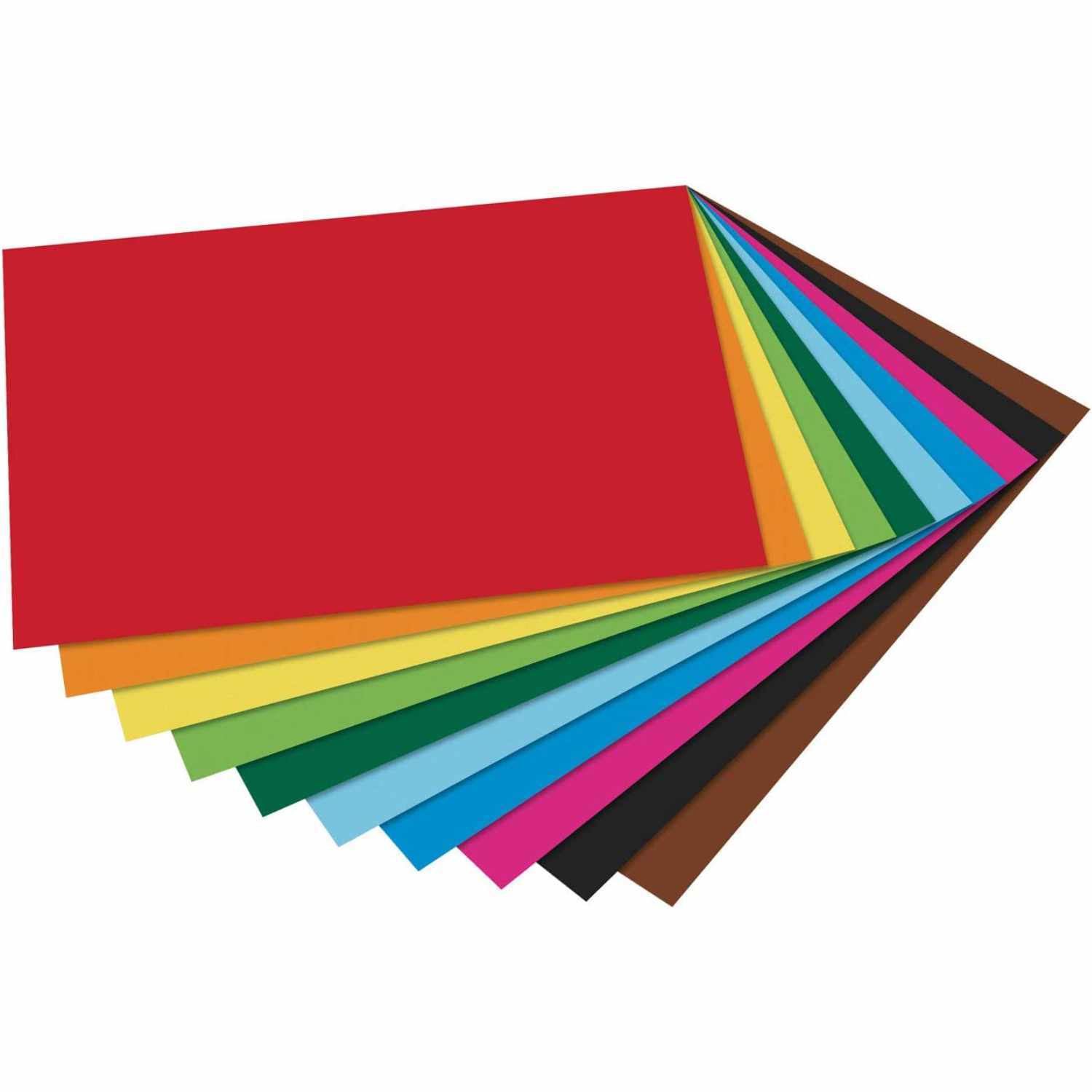 Tonpapierblock DIN A4 20 Blatt von Max Bringmann 