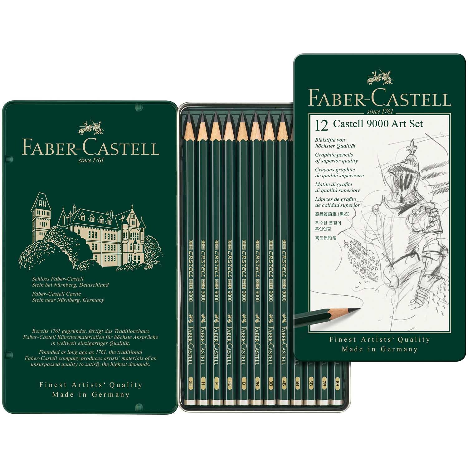 9000 Art Set 12-teilig von Faber-Castell 
