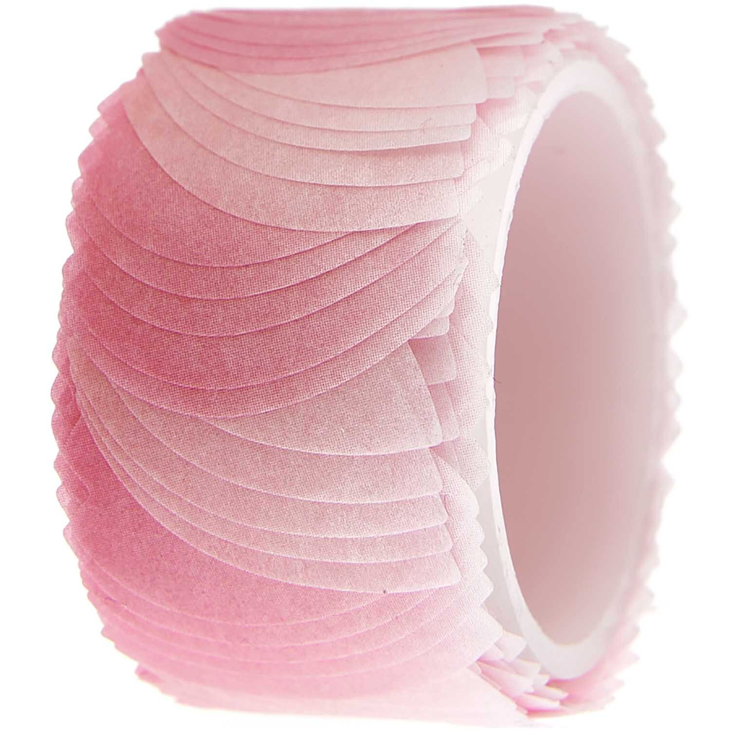 Washi Sticker Blütenblätter 200 Stück von Rico Design in Rosa, aufgerollt und detailreich.