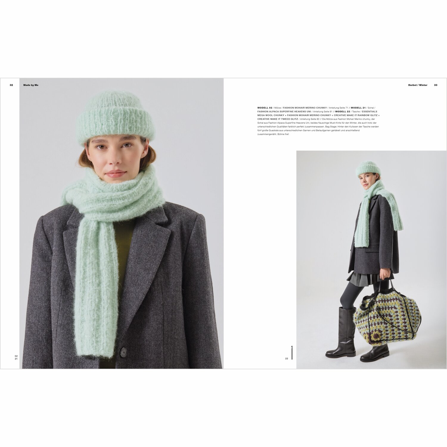 Made by Me No. 21 Herbst-Winter Sprachauswahl deutsch von Rico Design