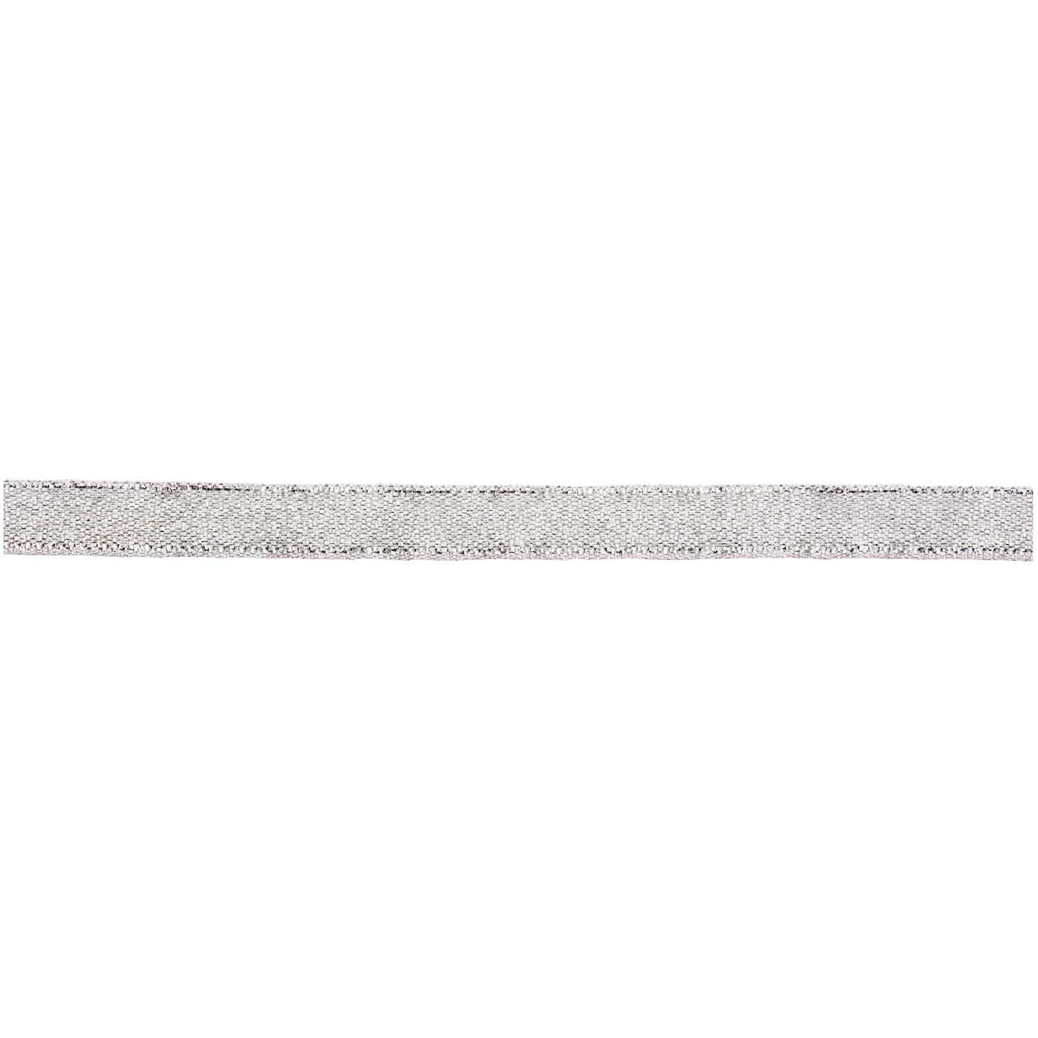 Paper Poetry Metallicband silber 3m von Rico Design, glänzendes Band in Silber, ideal für kreative Projekte.