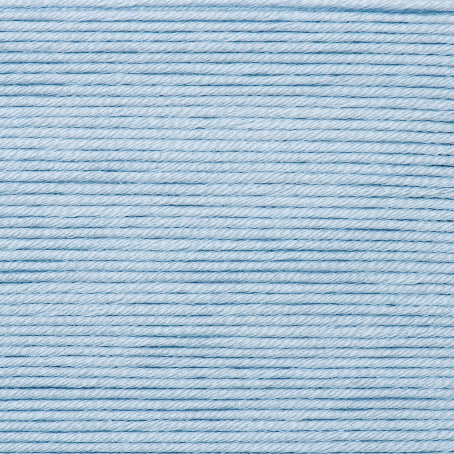 Wickelkarte des Garns Essentials Cotton dk in der Farbe 27 Hellblau.