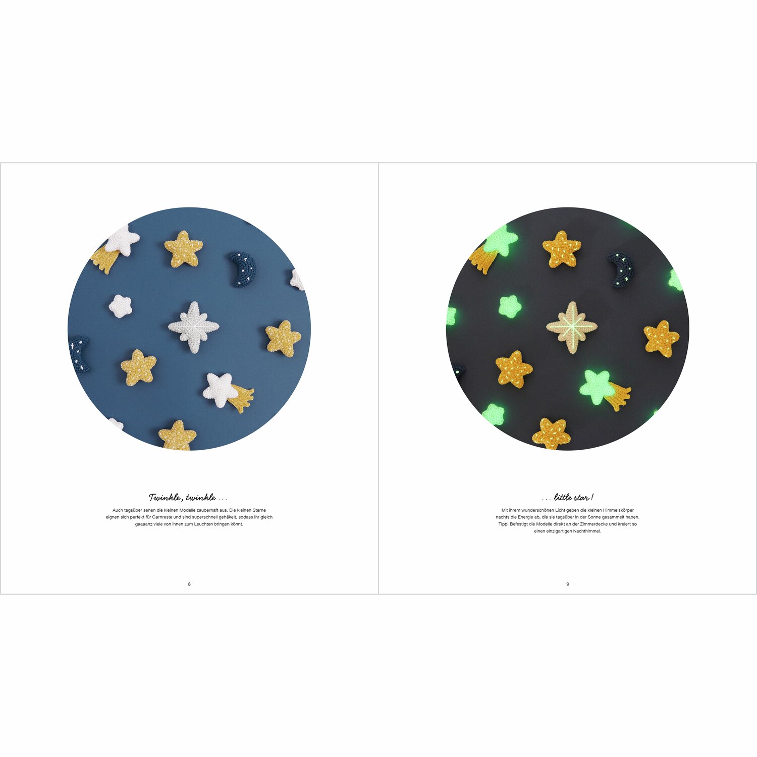 Ricorumi Glow In The Dark Sprachauswahl deutsch von Rico Design