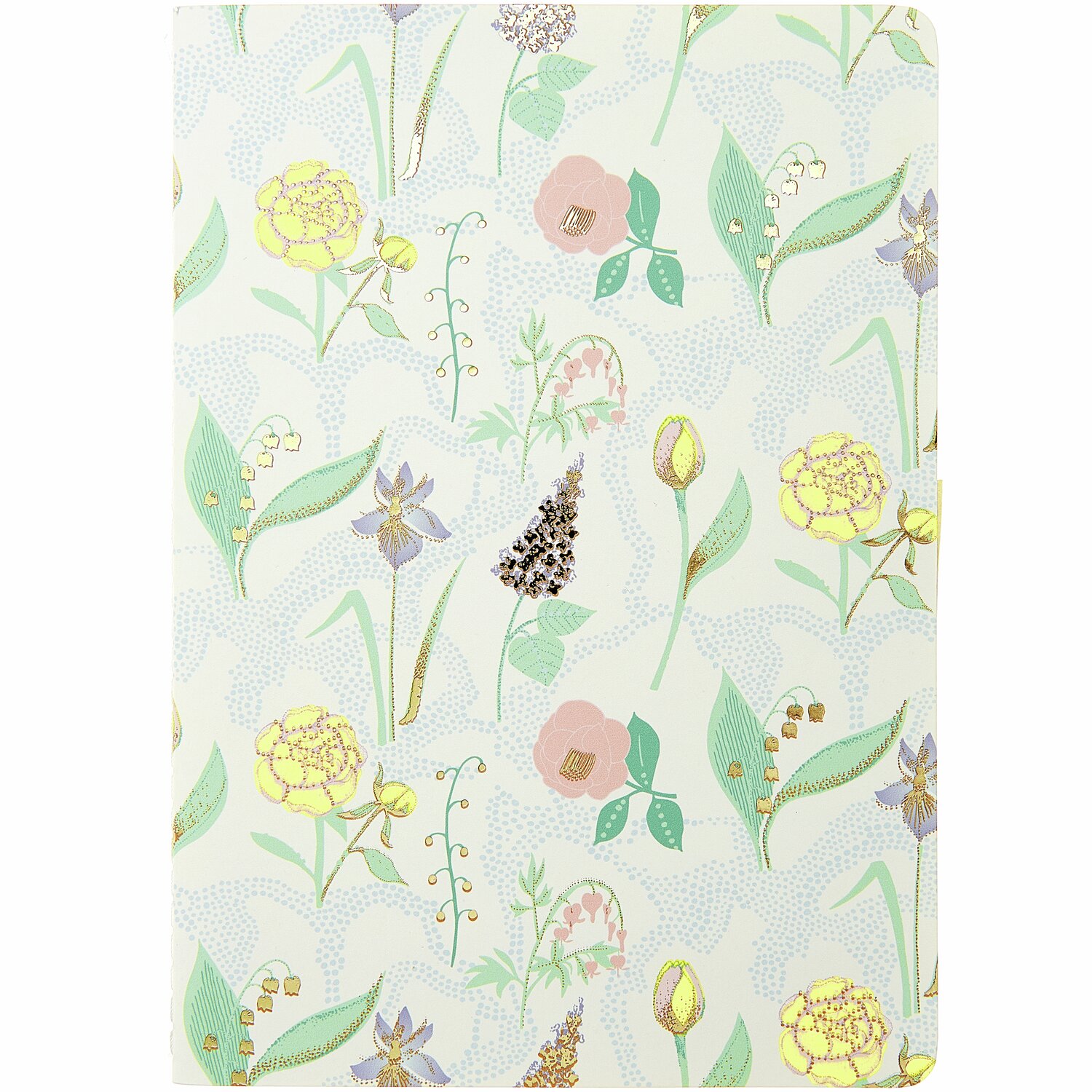 Paper Poetry Notizhefte A5 Blumen Weiß/Rosa 2 Stück 100g/m² von Rico Design