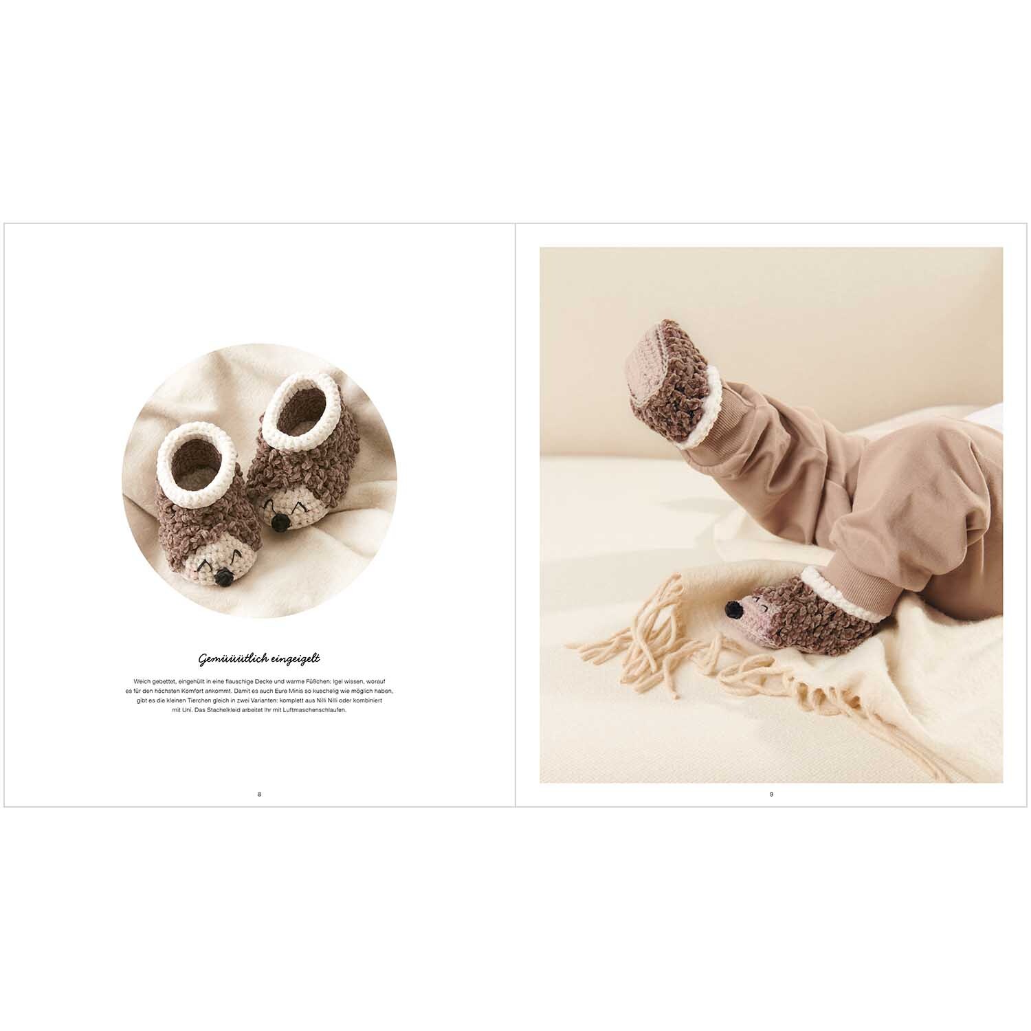 Ricorumi Baby Booties Sprachauswahl deutsch von Rico Design