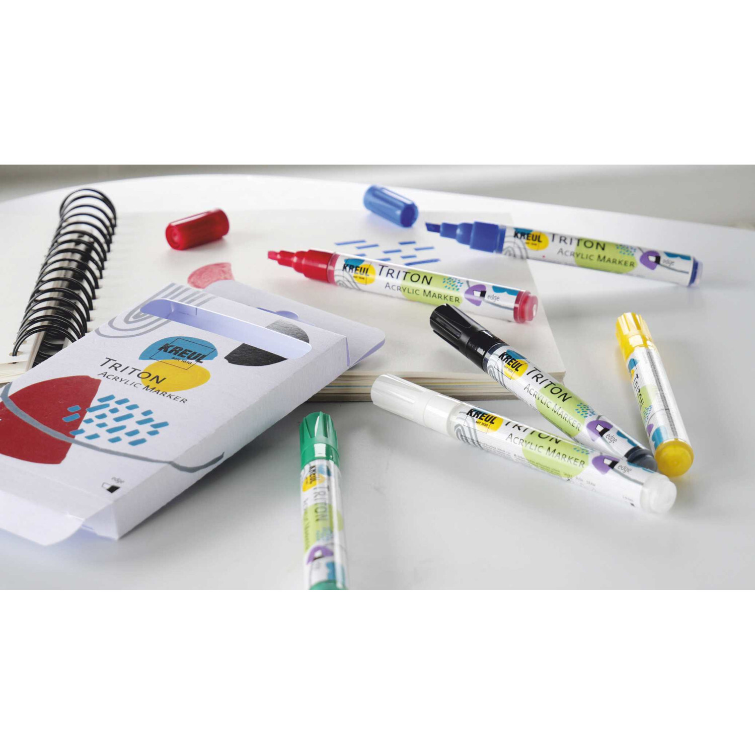 TRITON Acrylic Paint Marker 1-4mm 6-teilig von C.Kreul 