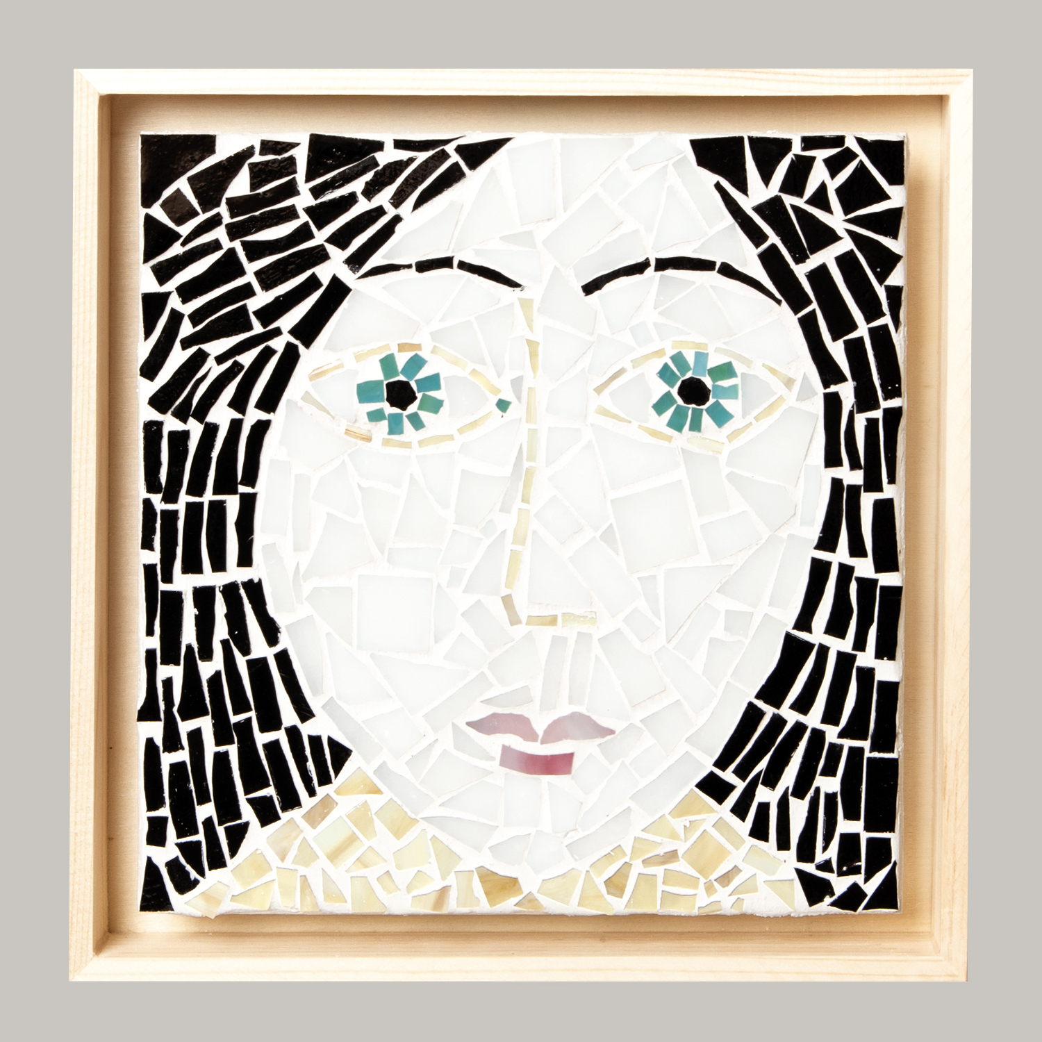 Bastelanleitung Mosaik-Bild von Rico Design