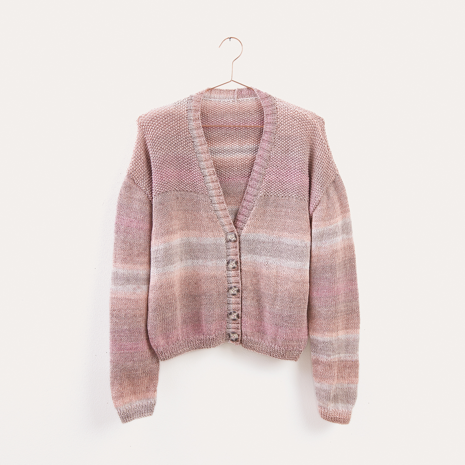 Strickanleitung Jacke aus Creative Cotton Camouflage von Rico Design