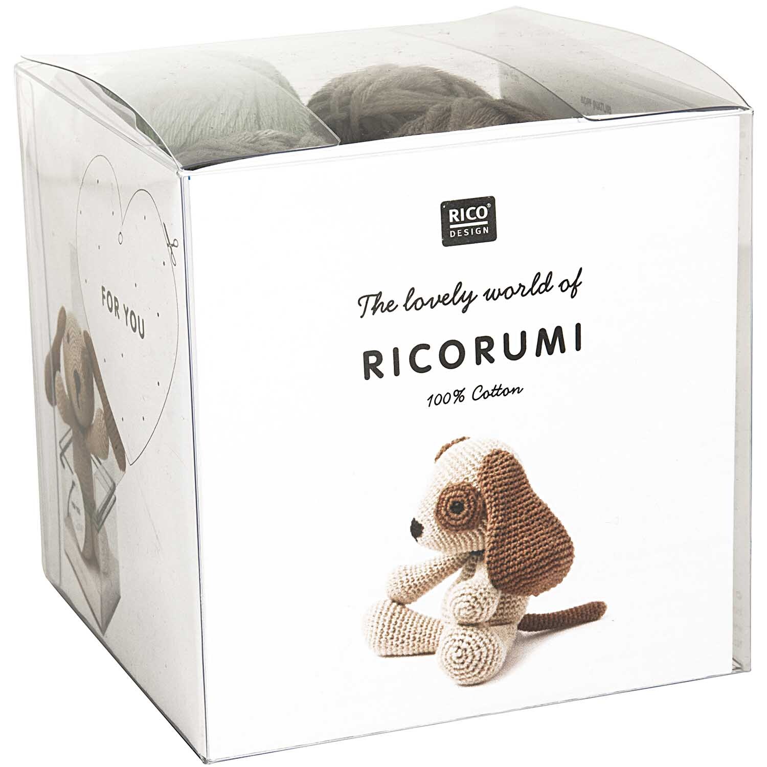 Häkelset Ricorumi Puppies Hund von Rico Design