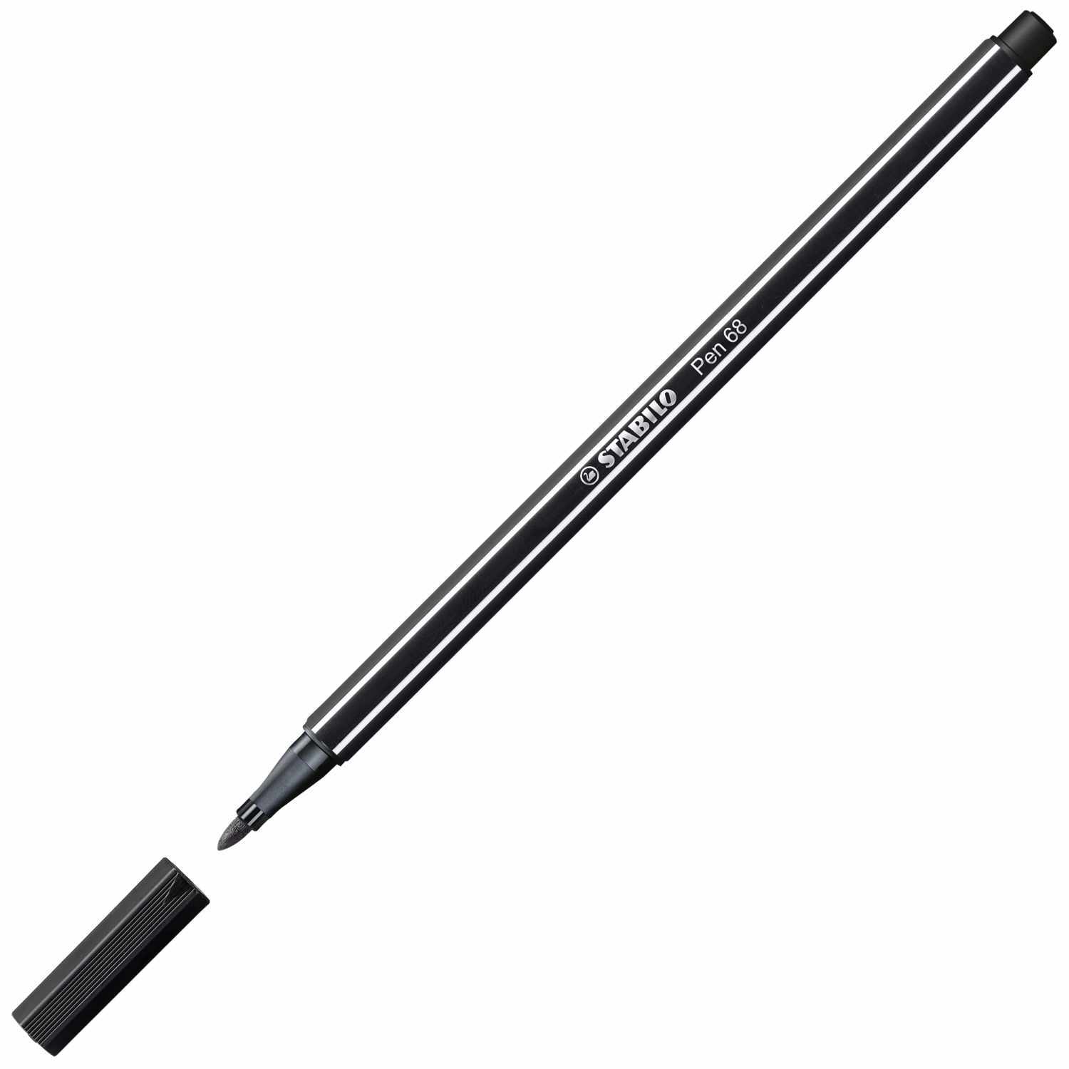 Pen 68 Farbe Schwarz von STABILO International 
