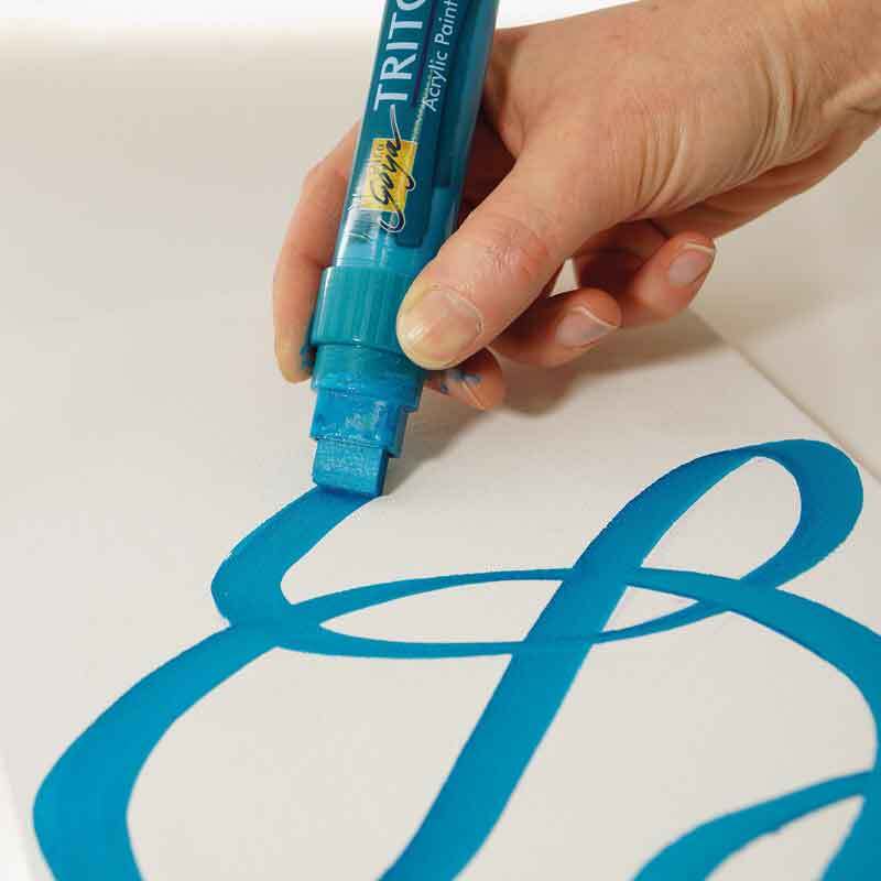 TRITON Acrylic Paint Marker 15mm Farbe Weiß von C.Kreul 