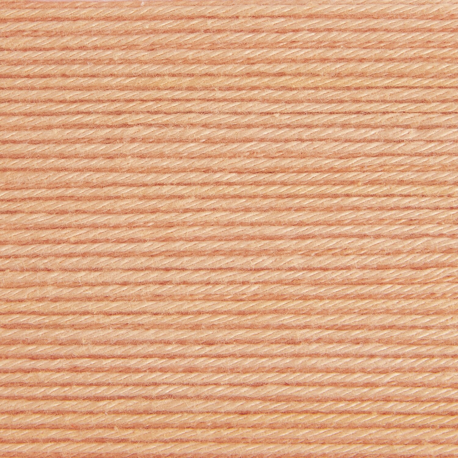 Rico Cotton, apricotfarbene Wolle von Rico Design, 50g 125m, ideal für Strickprojekte.