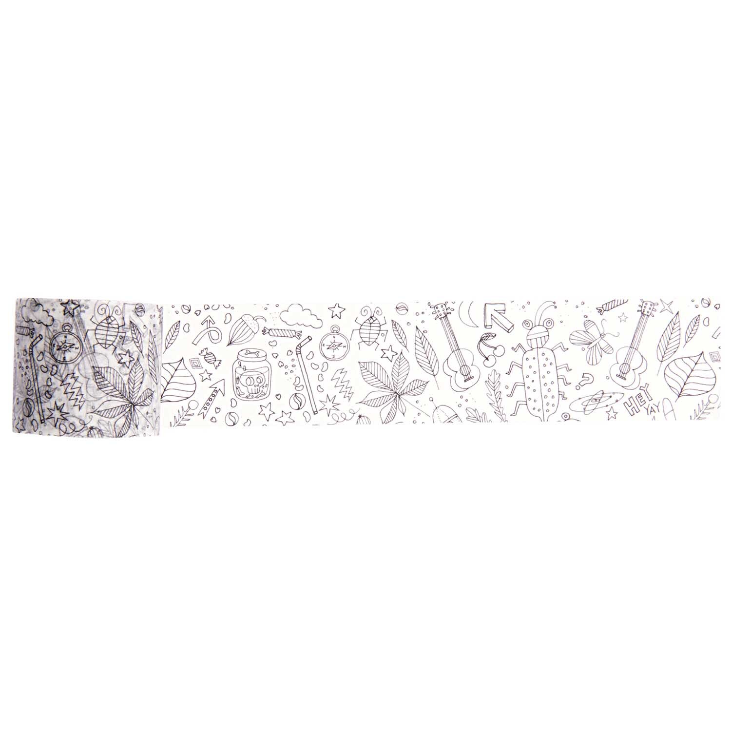 Paper Poetry Tape Insekten XL 4cmx10m von Rico Design