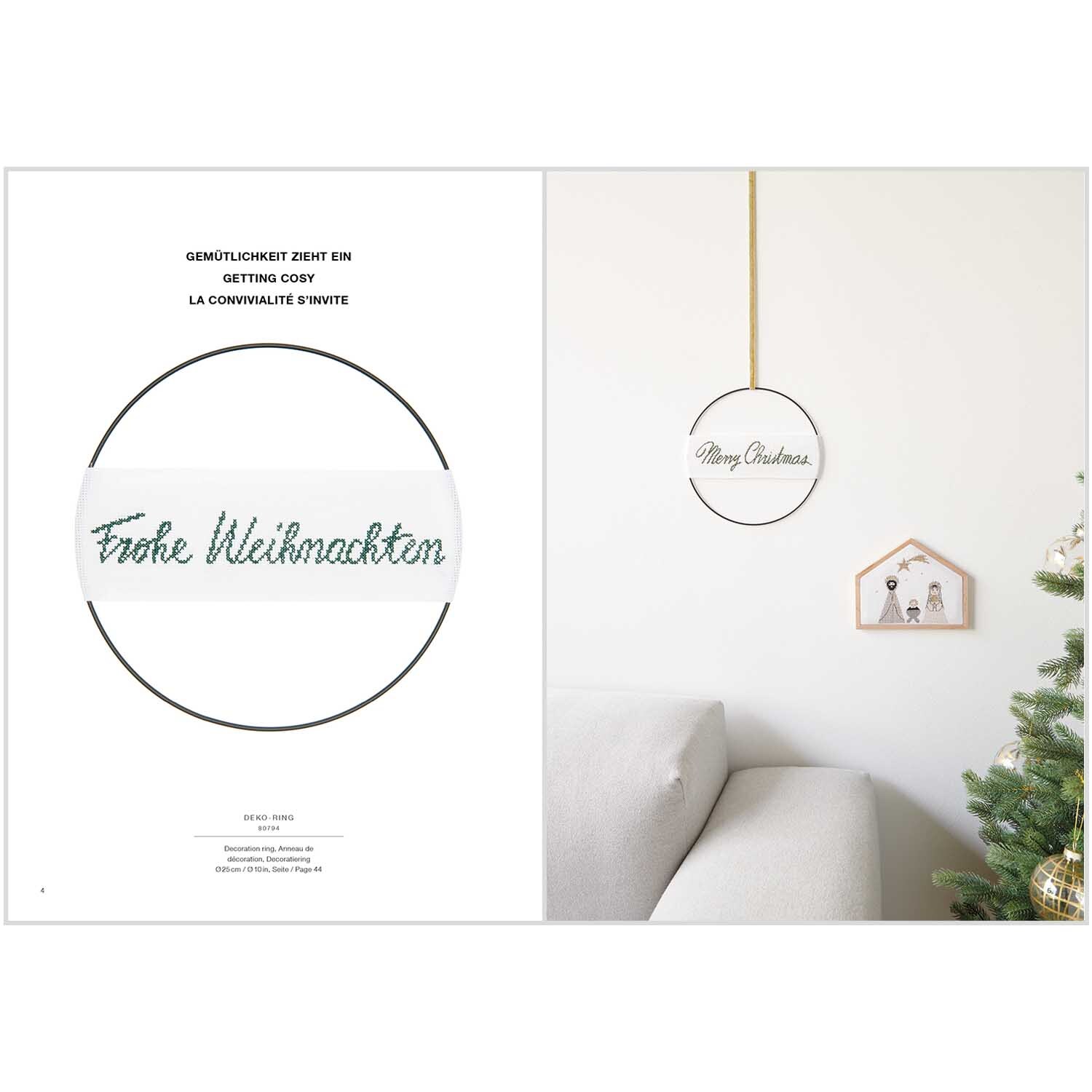 Stickbuch Christmas Joy 182 von Rico Design