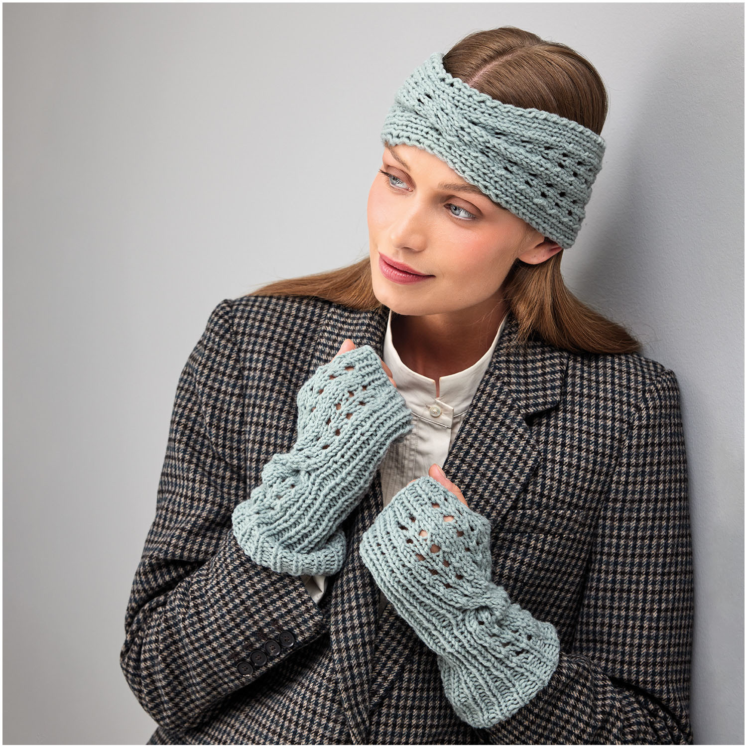 Strickset Stirnband Modell 21 aus Die Neue Masche Nr. 8 von idee. Creativmarkt