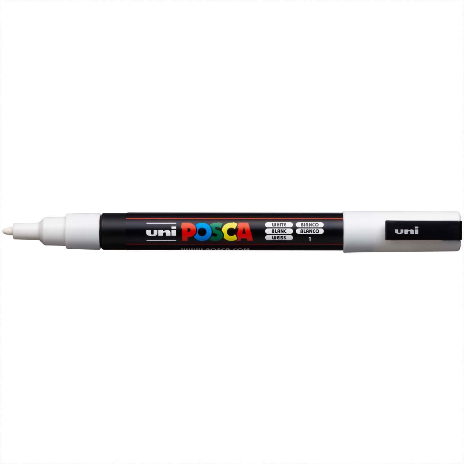 POSCA-Marker PC-3M 0,9-1,3mm Farbe Weiß von Faber-Castell 