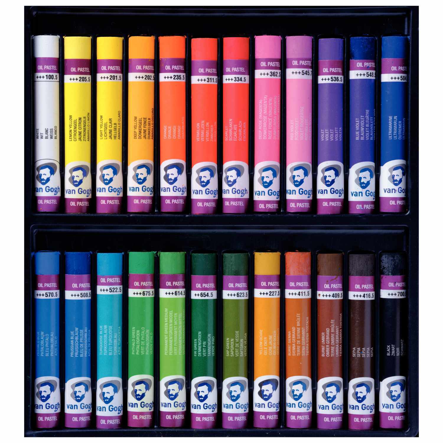 Öl-Pastelle Set 24 Farben von Royal Talens
