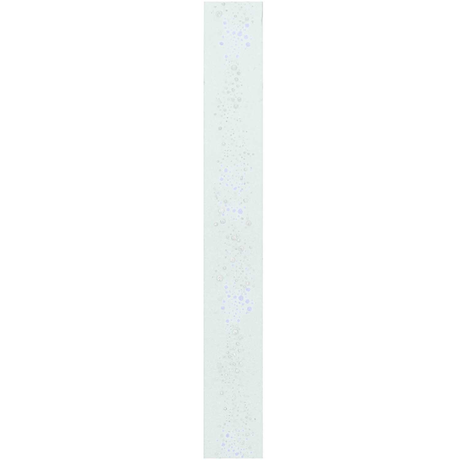 Paper Poetry Tape Mermaid Bubbles, 1,5 cm breit, 10 m lang, mintfarben mit zarten Blasenmotiven. Ideal für kreative Projekte.