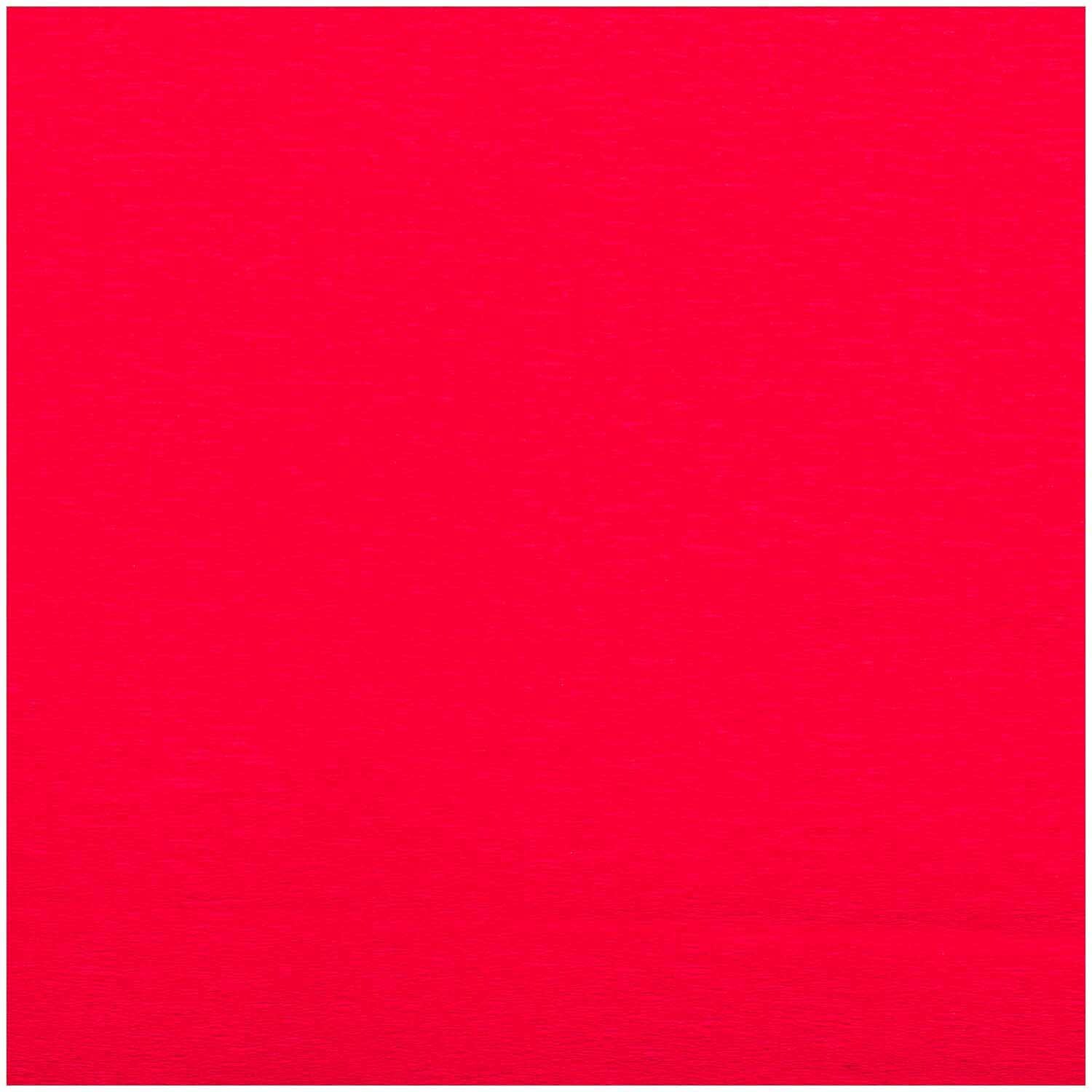 Krepp-Papier 50x250cm in leuchtendem Neon Rot von Rico Design, ideal für kreative Bastelprojekte.