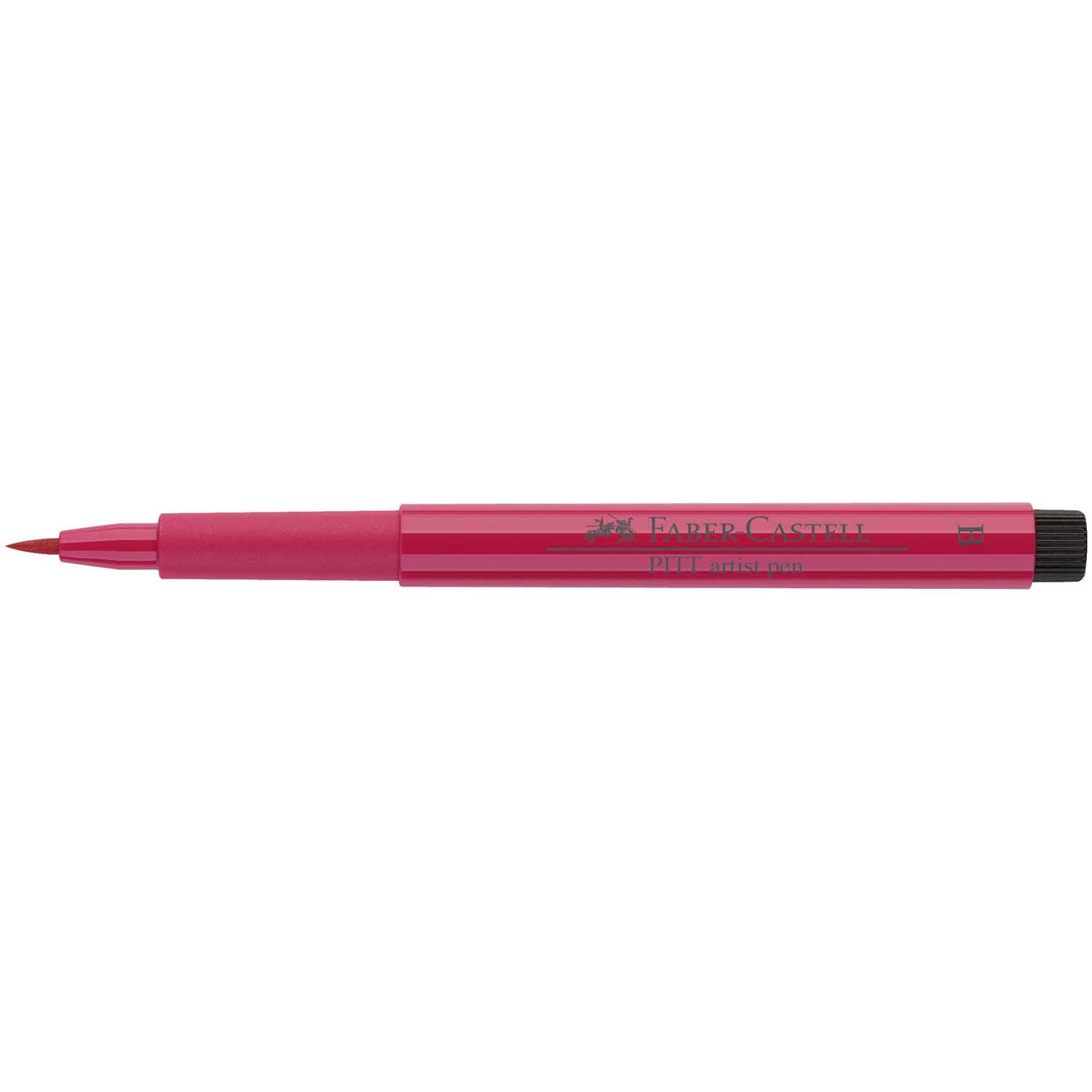 PITT artist pen brush in Karmin Rosa von Faber Castell, ideal für kreative Zeichnungen.