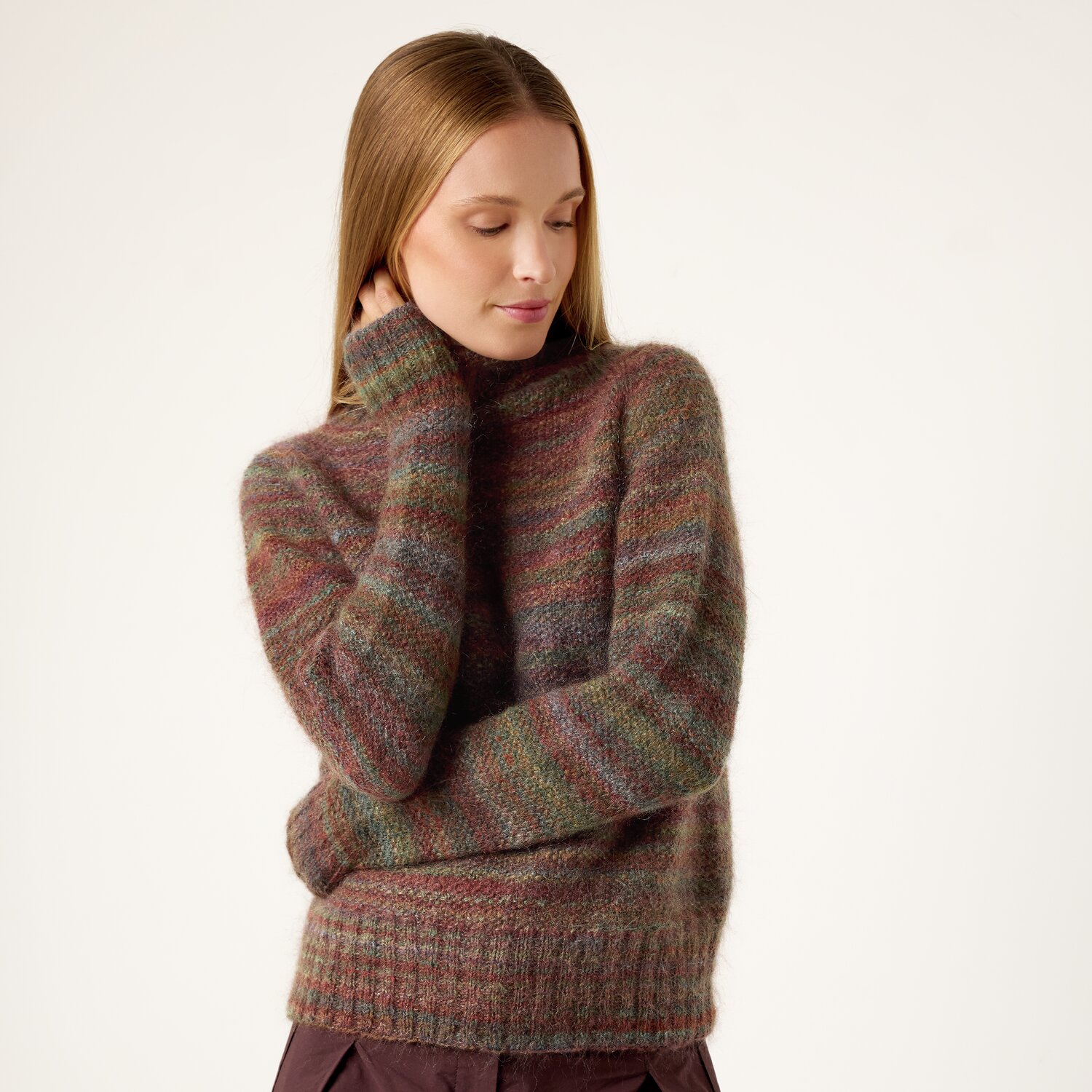 Strickset Pullover Modell 18 aus Die Neue Masche No. 13 von idee. Creativmarkt