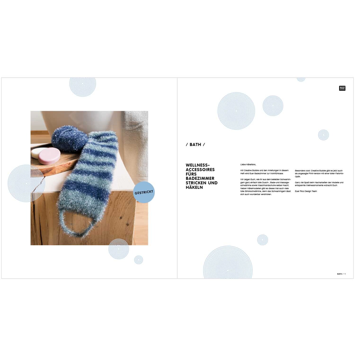 Creative Bubble - Bubble Bath deutsch von Rico Design