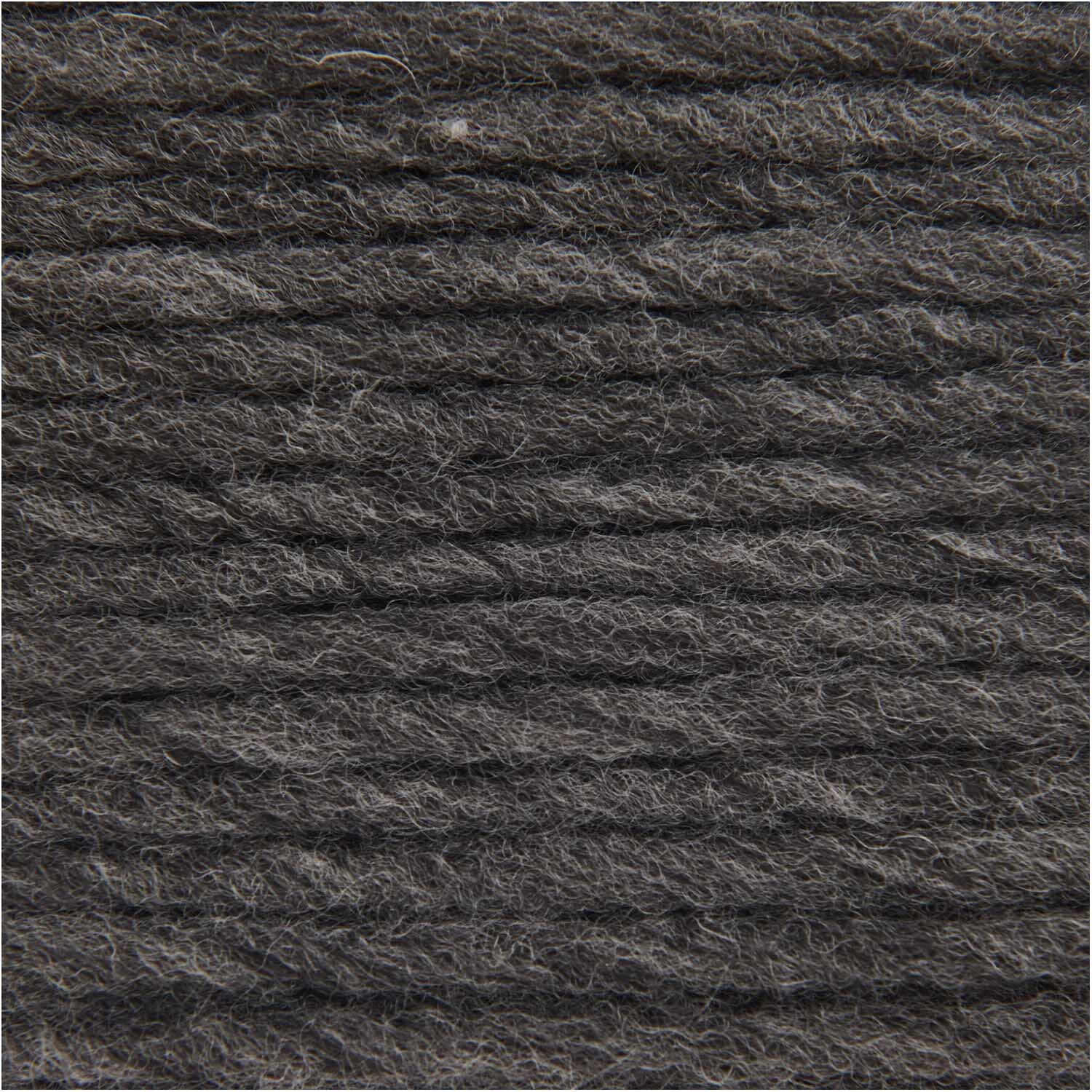Essentials Super aran Wolle von Rico Design in Anthrazit, 50g Knäuel, ideal für Strickprojekte.