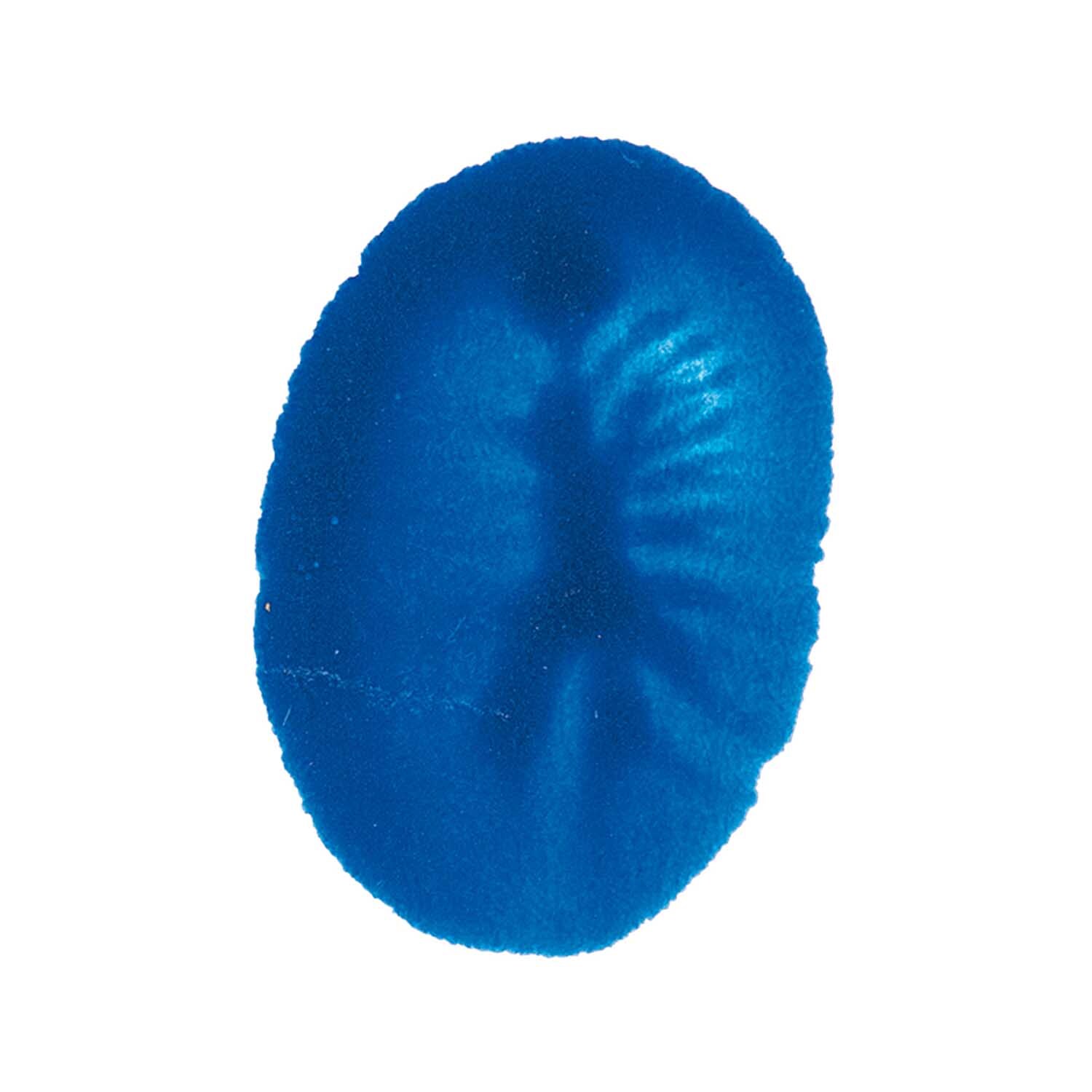 Fingerfarbe 100ml von Rico Design in intensivem Blau, ideal für kreative Malprojekte.