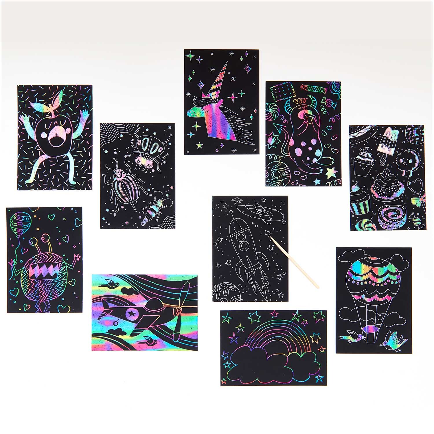 Paper Poetry Kratzpapier Motivblock A5 10 Blatt von Rico Design