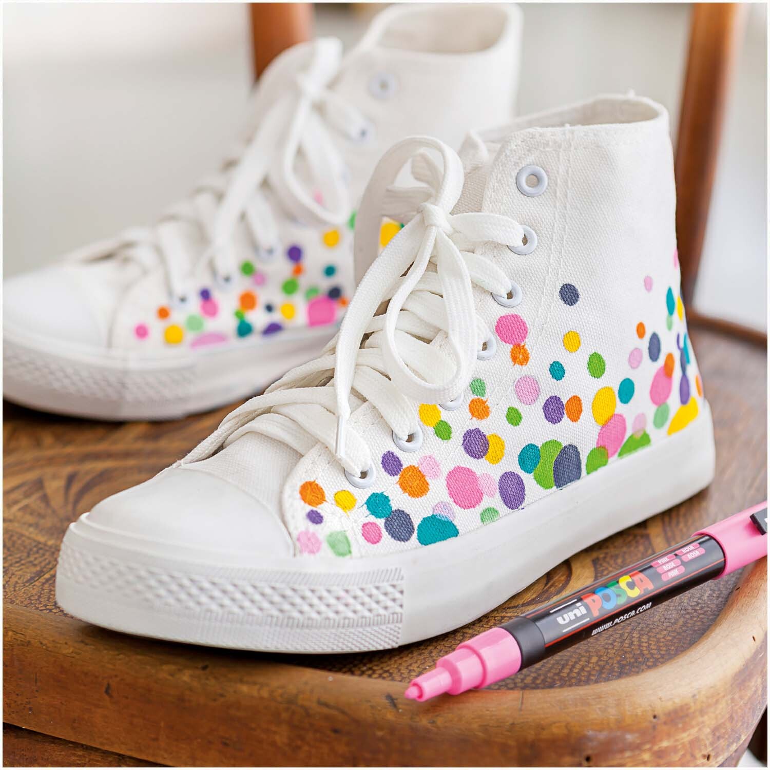 POSCA-Marker PC-1MC 0,7-1mm Farbe Weiß von Faber-Castell 