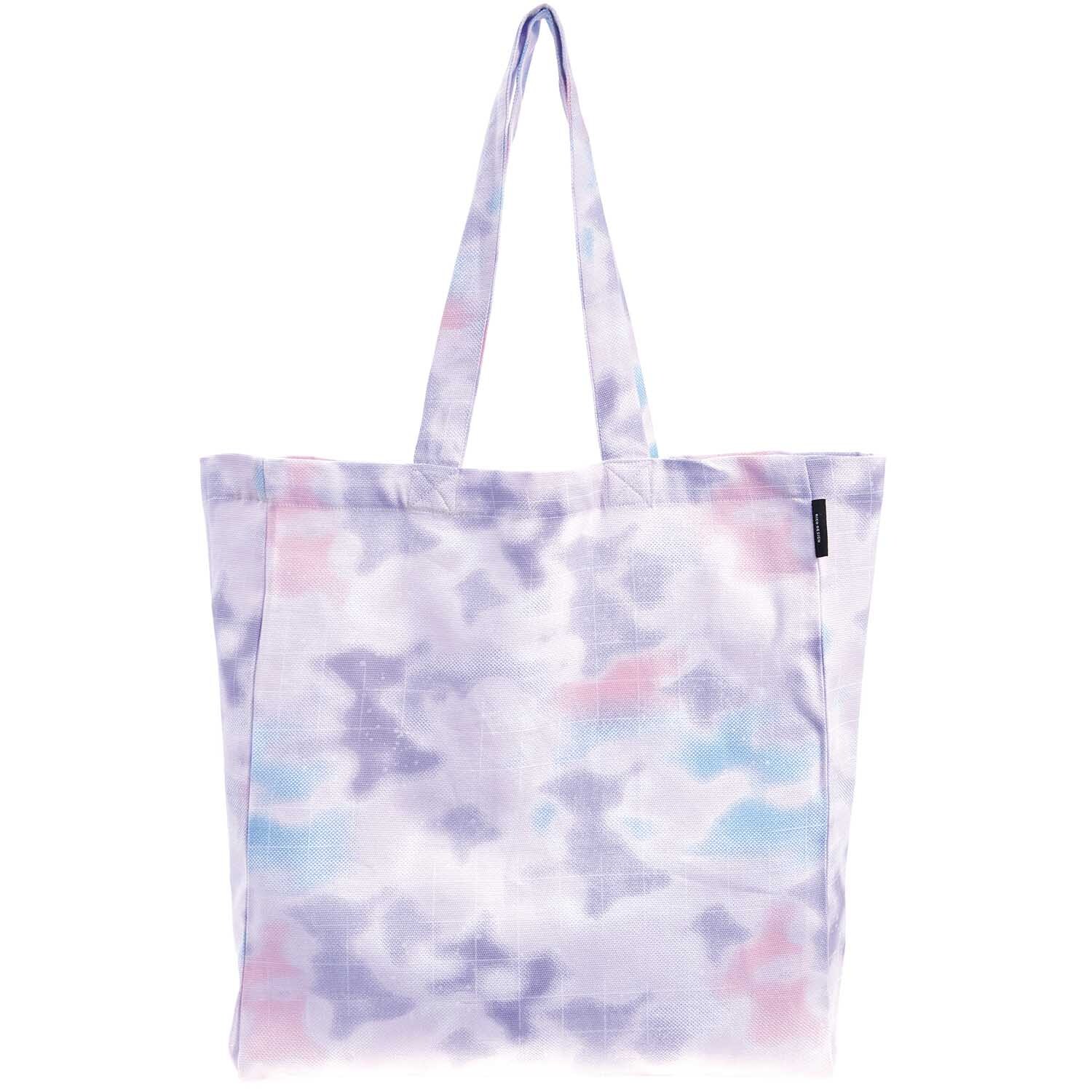 Canvasshopper Blurry Camouflage 38x40x13cm, pastellfarben, mit Tragegriffen, ideal für den Alltag.
