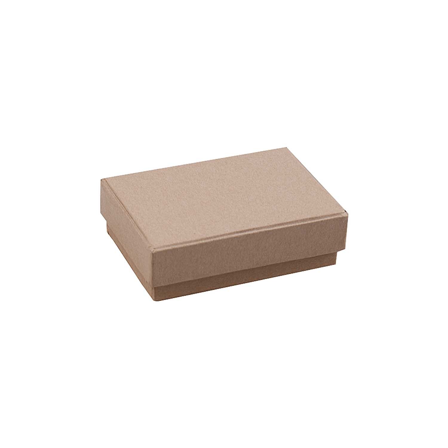 Rechteckbox natur von Rico Design, aus Pappe, ideal für Aufbewahrung und Dekoration.