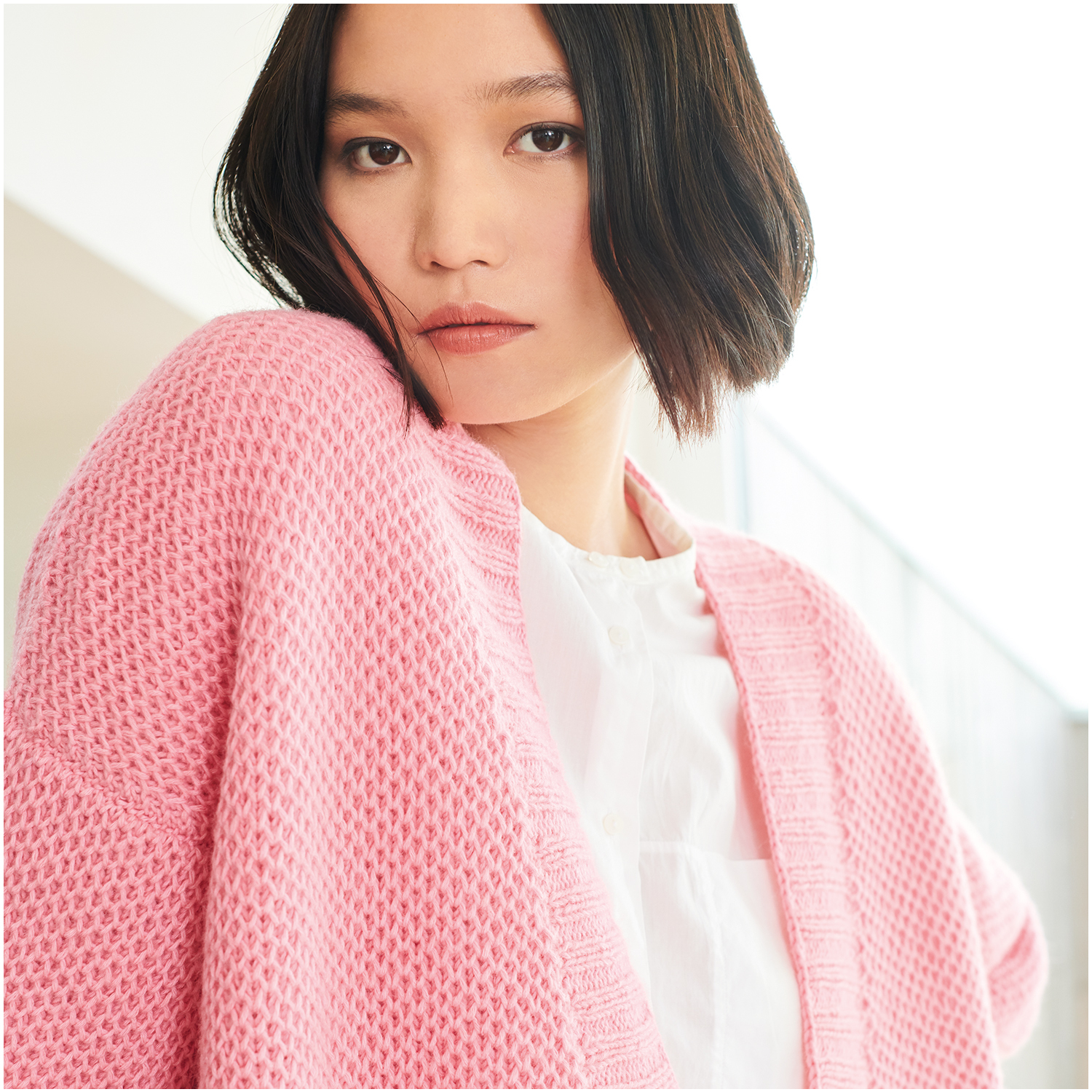 Strickset Kimono Modell 17 aus Lovewool Nr. 18 von Rico Design